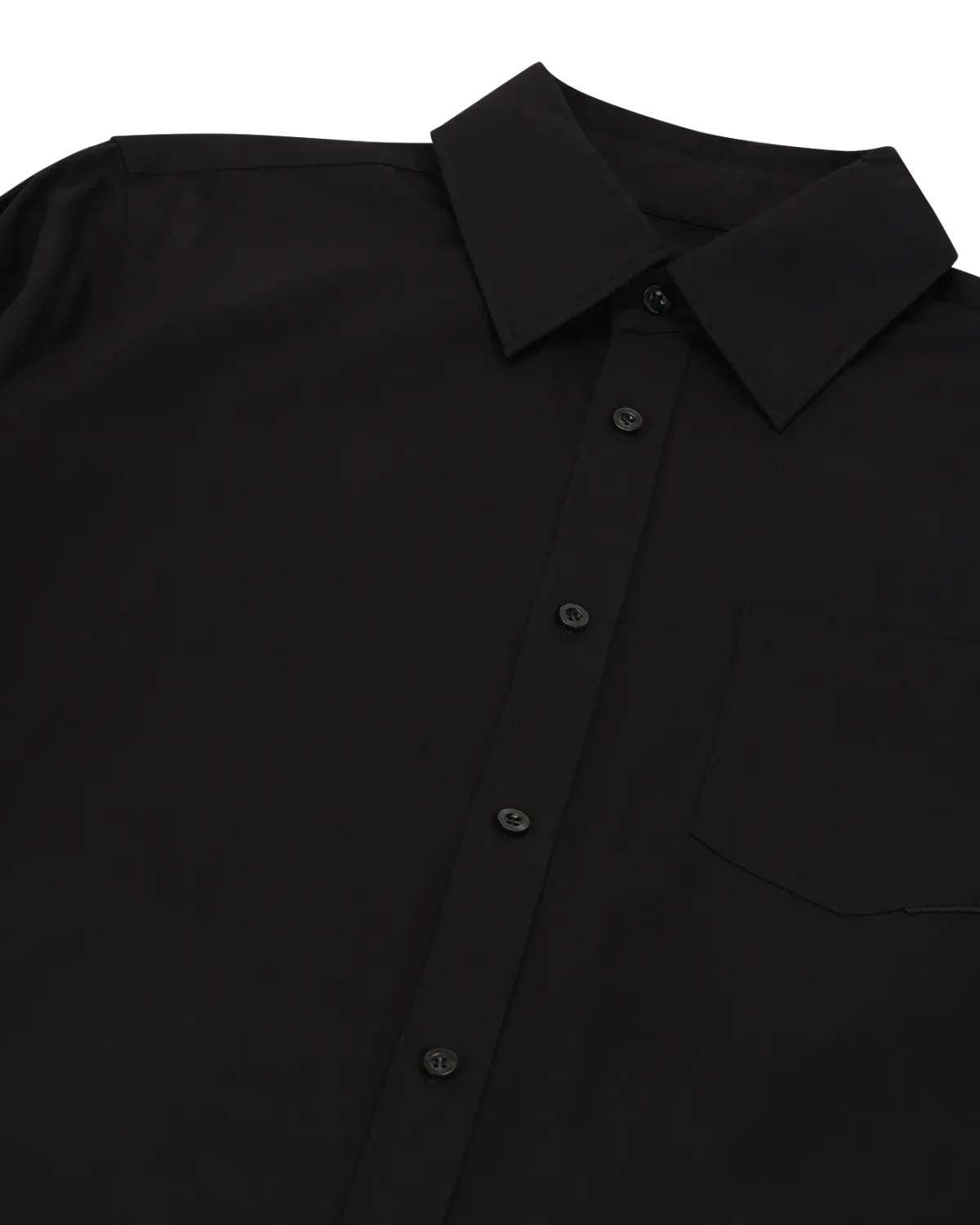 Plica Shirt Black - Image 4
