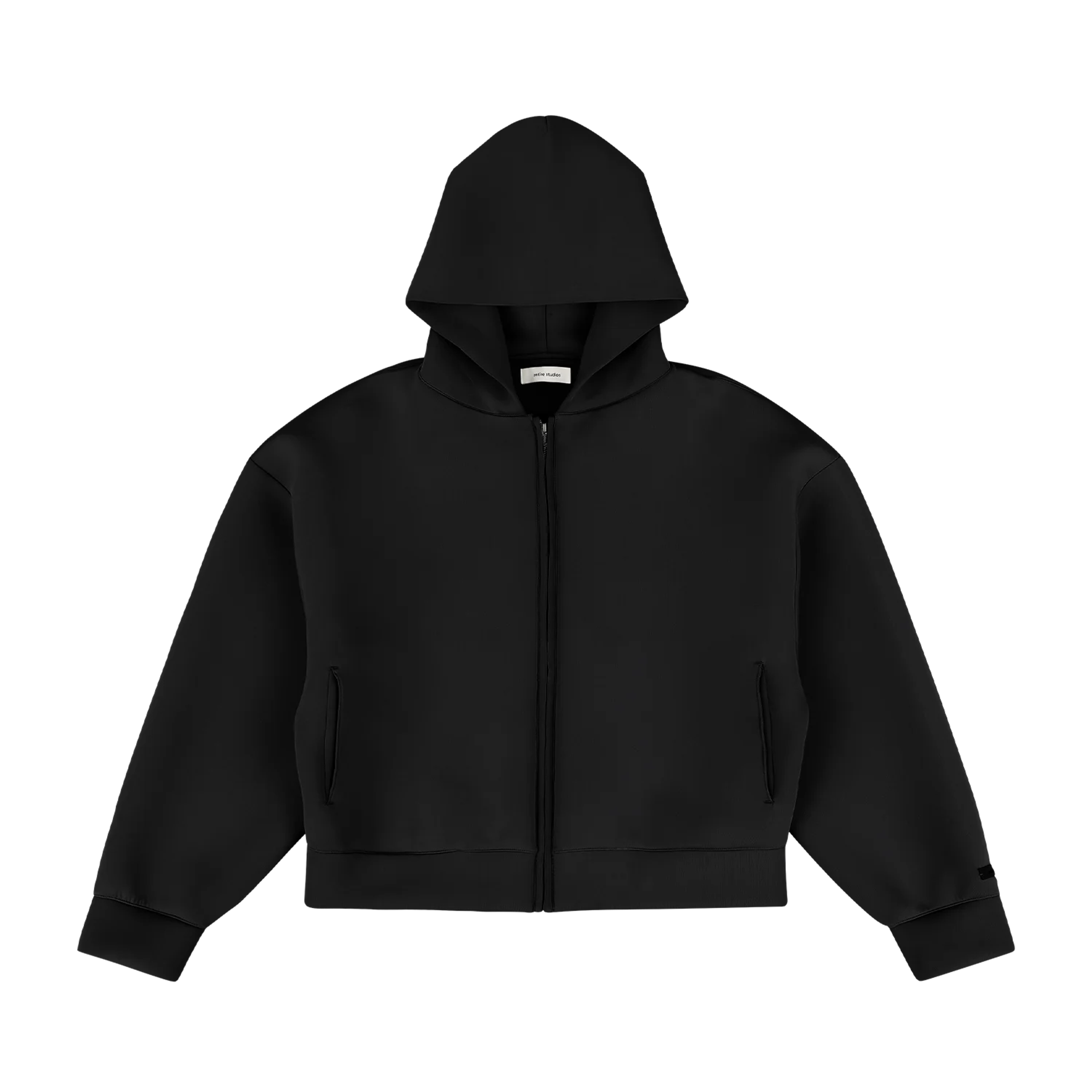 scuba-zip-hood-black thumbnail