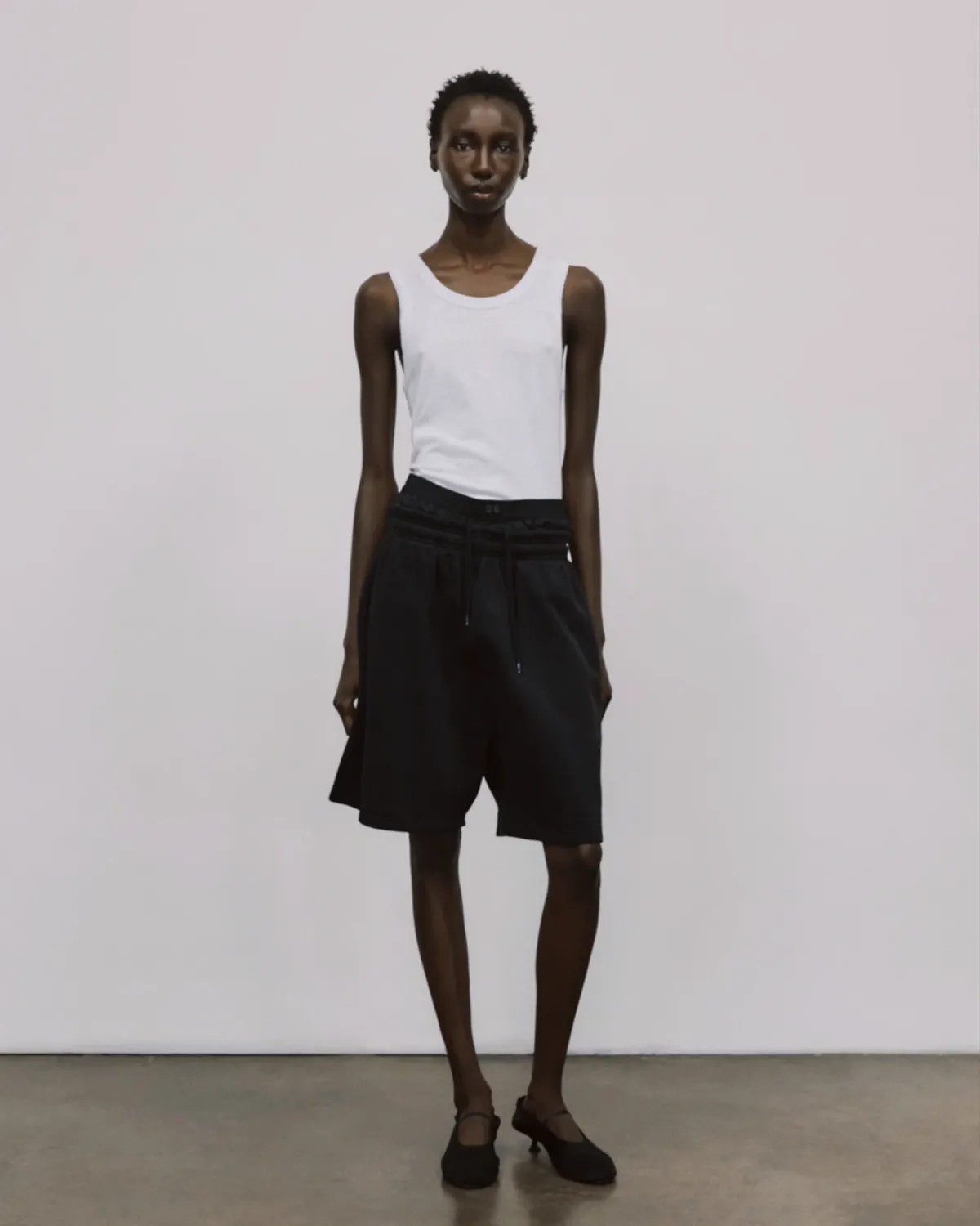 Sheer Tank Heather Grey - Image 6