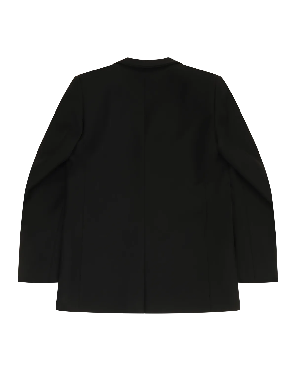 Simple Breasted Blazer Black - Image 4