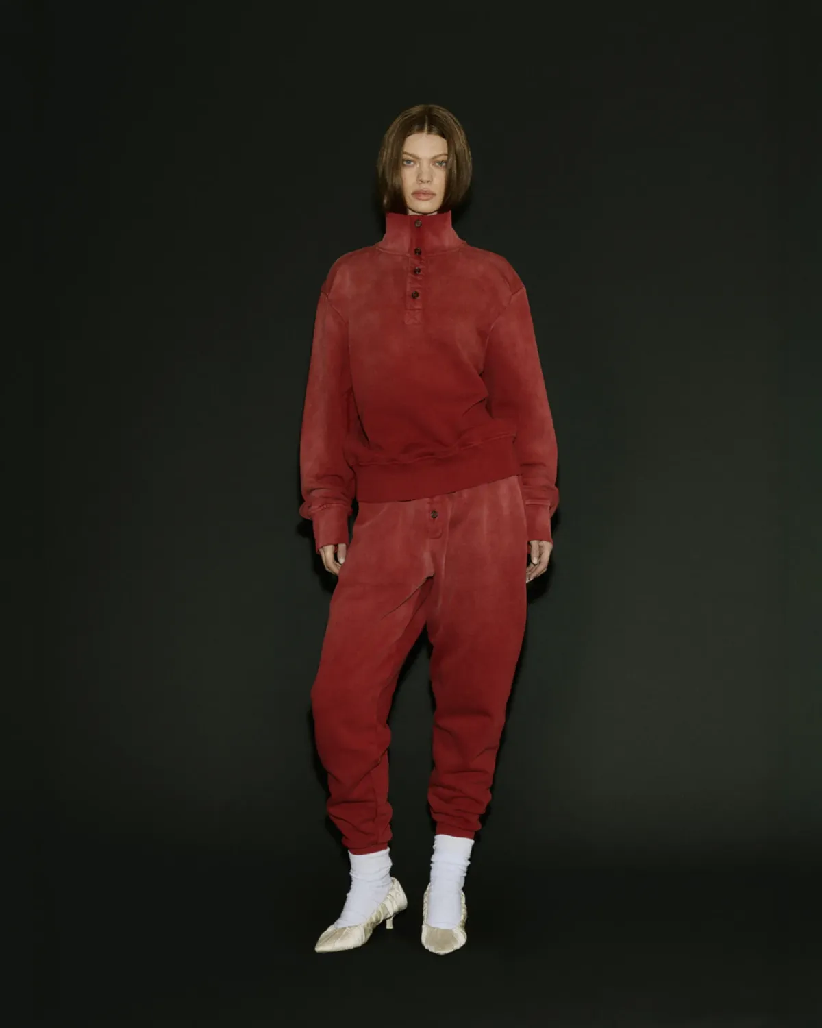 Port Pullover Red Clay - Image 2