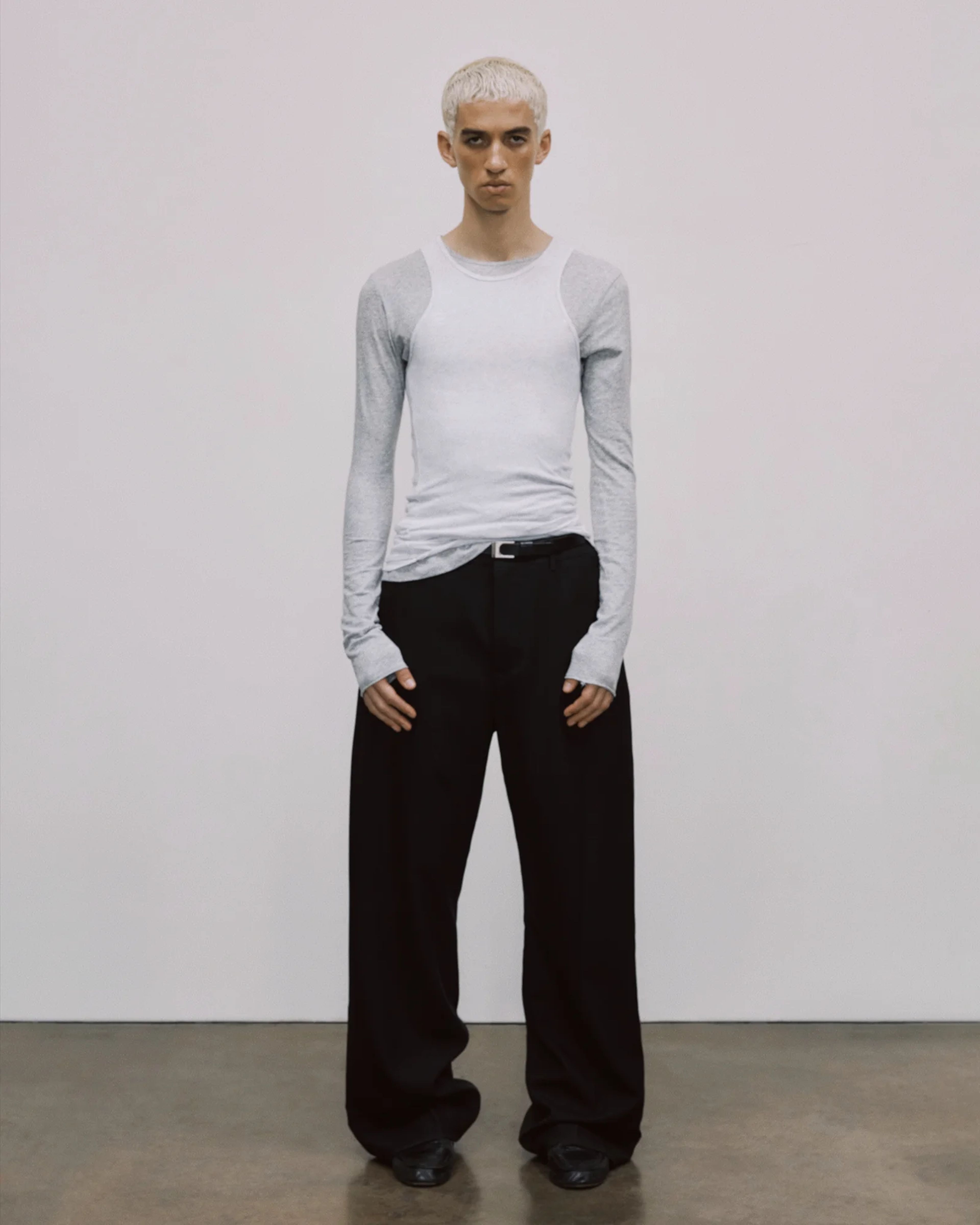 Muscle Tank Top Heather Grey - Image 1