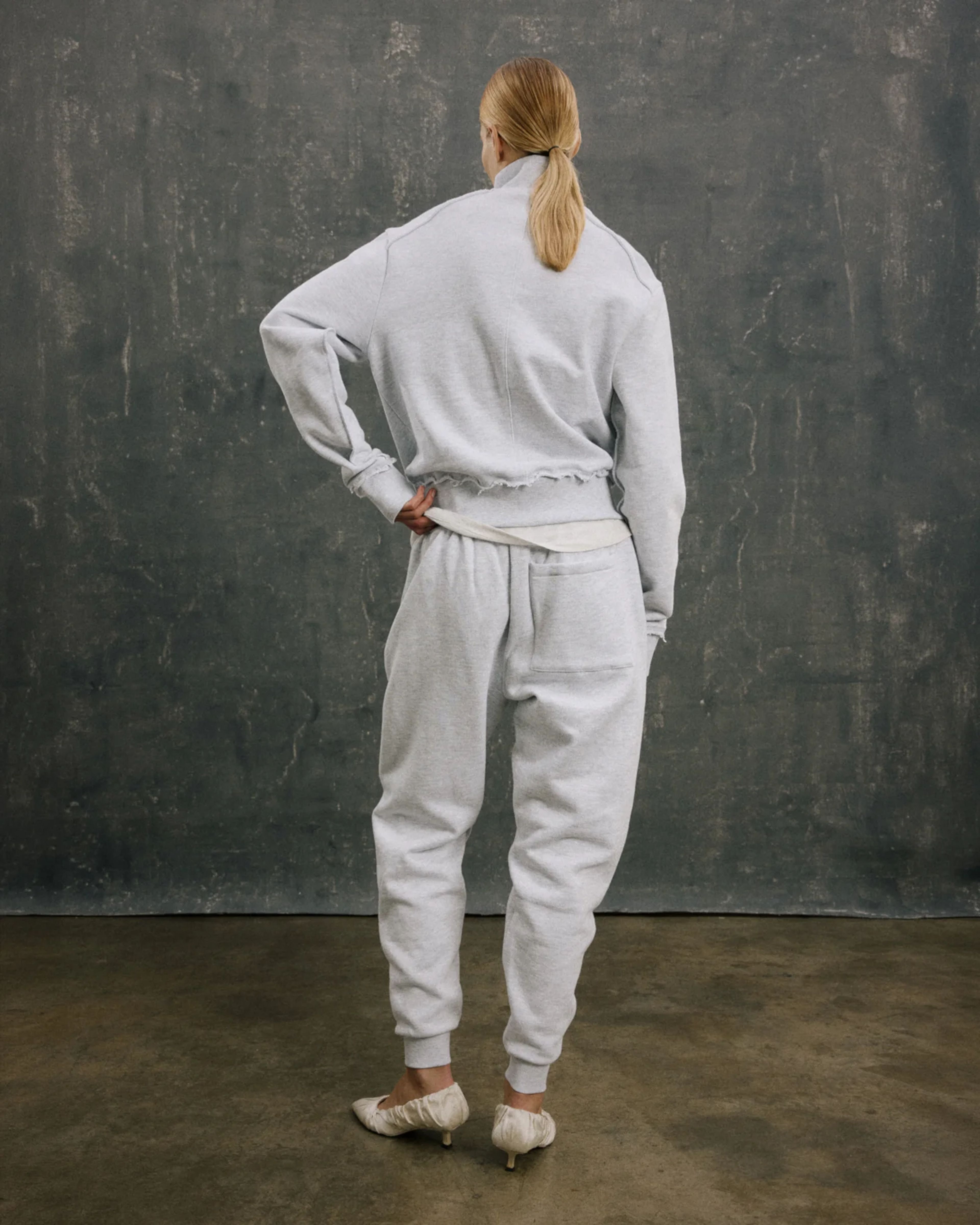 Cadet Sweat Heather Grey - Image 3