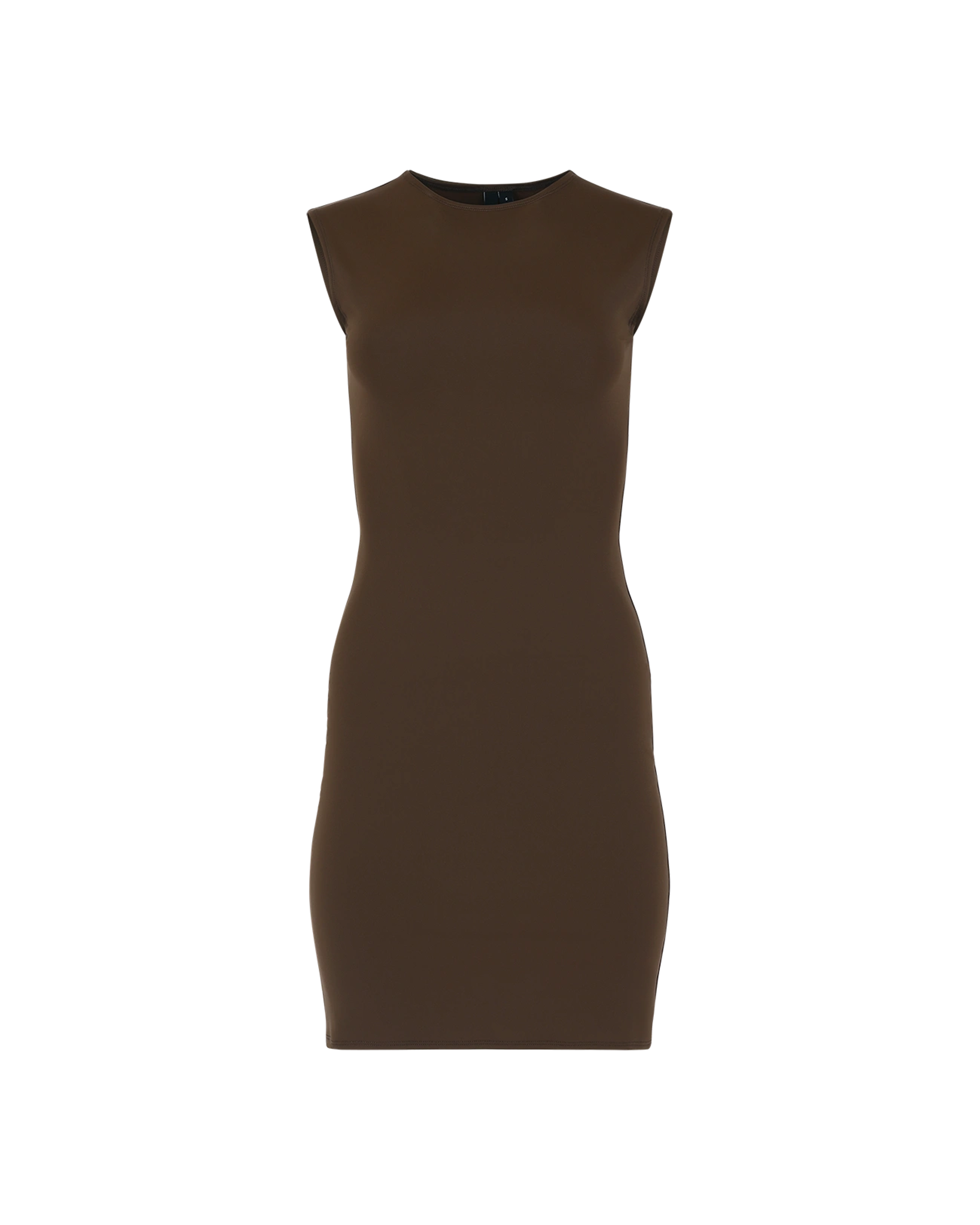 Sleeveless Mini Nylon Spandex Brunette - Image 1