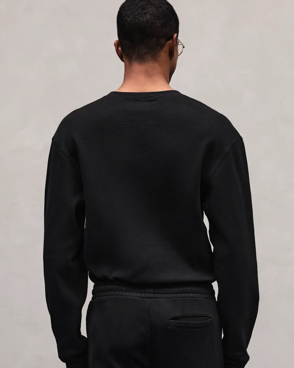 thermal long sleeve black - entire studios