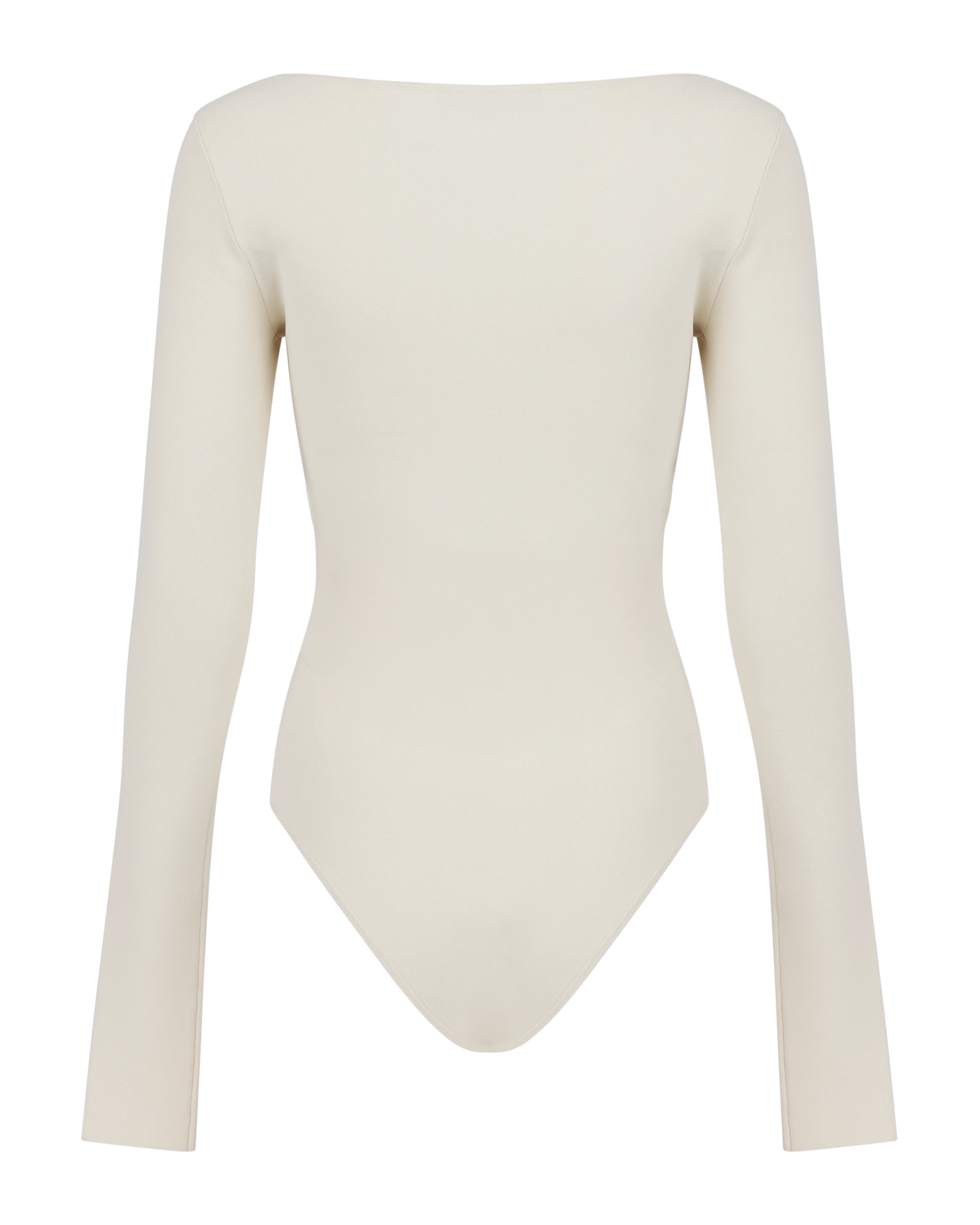 Scoop Neck Bodysuit Off White - Image 6