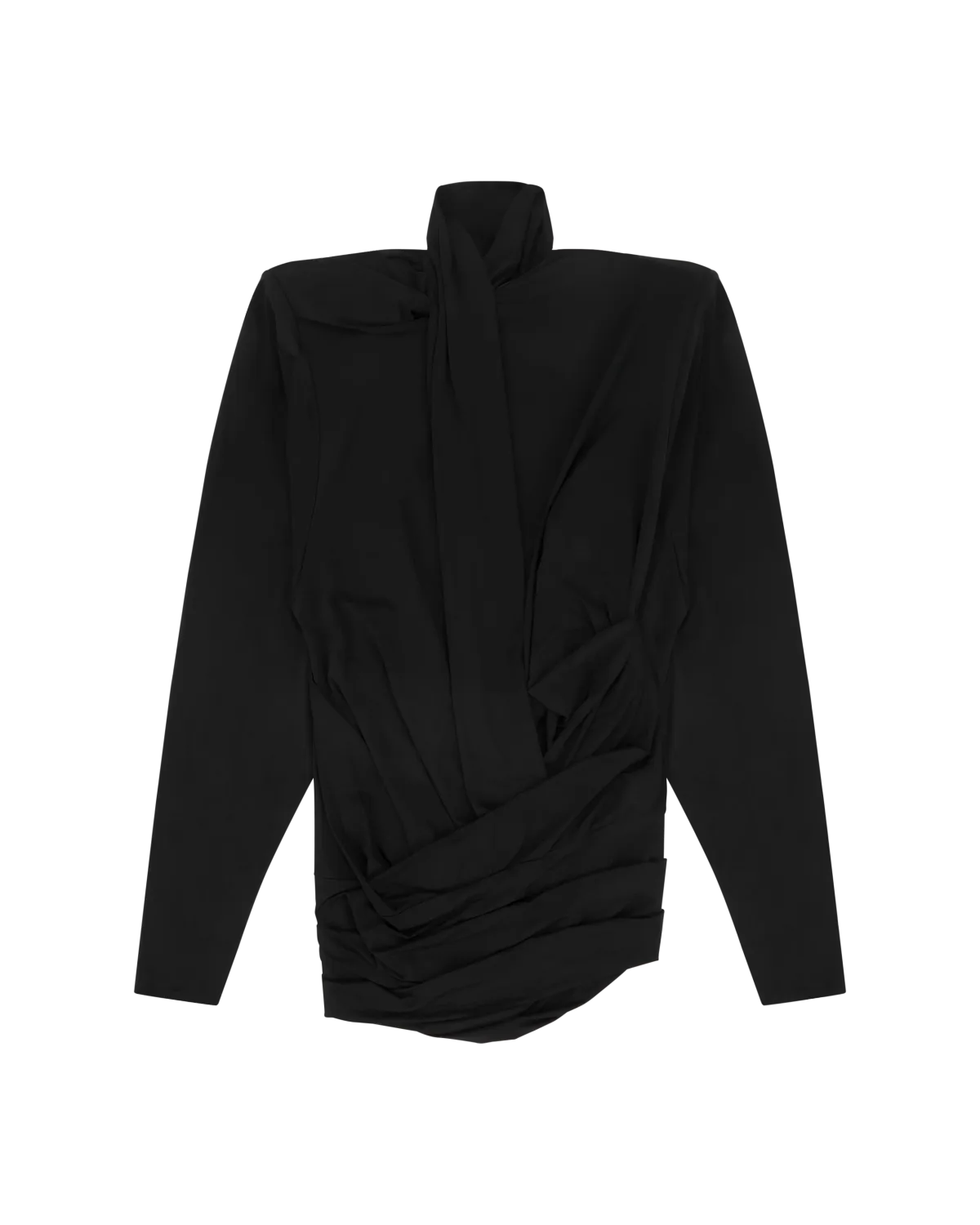 Dalters Mini Dress Black - Image 4