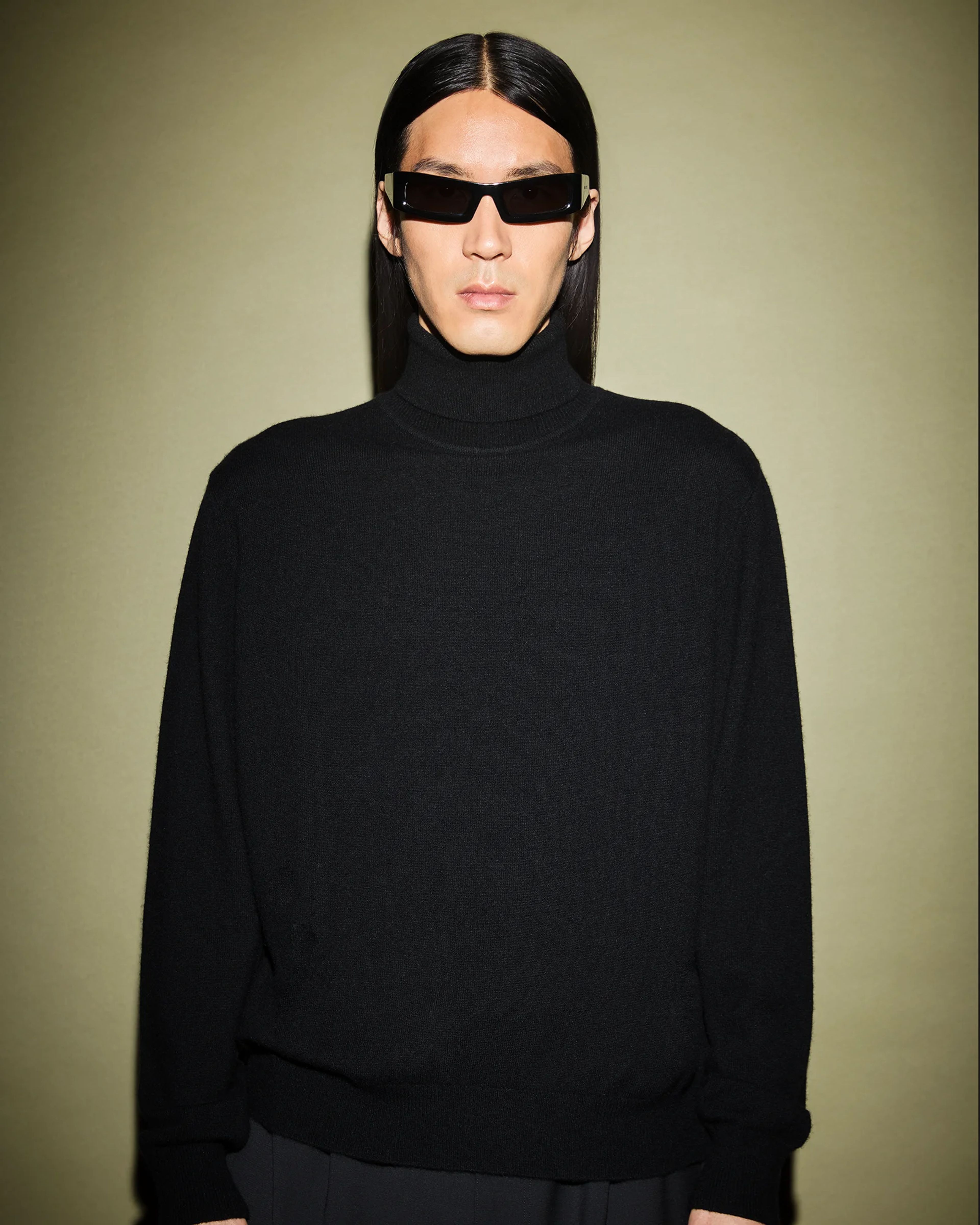 Knit Turtleneck Black - Image 1