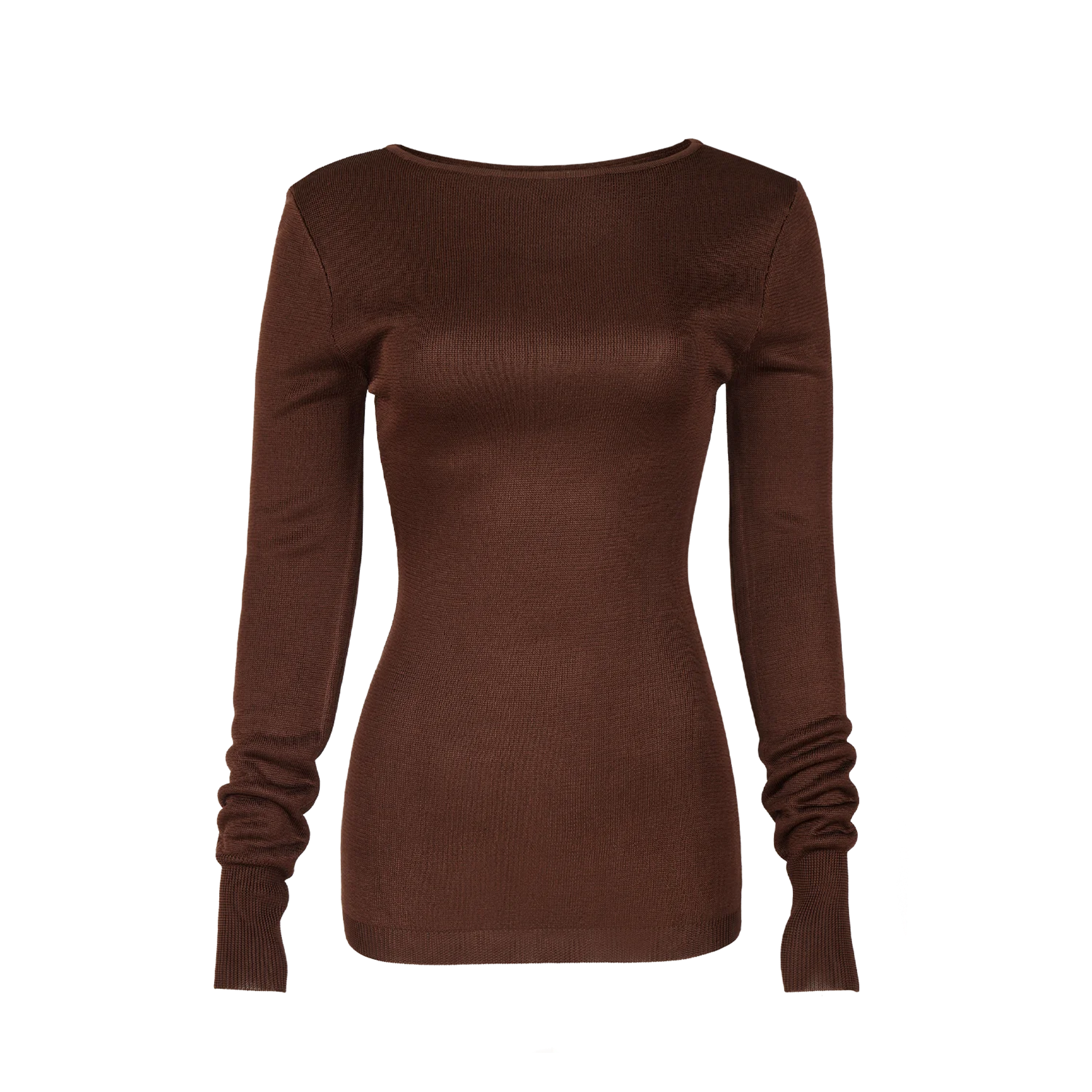 Product ls-boat-neck-top-chocolate thumbnail
