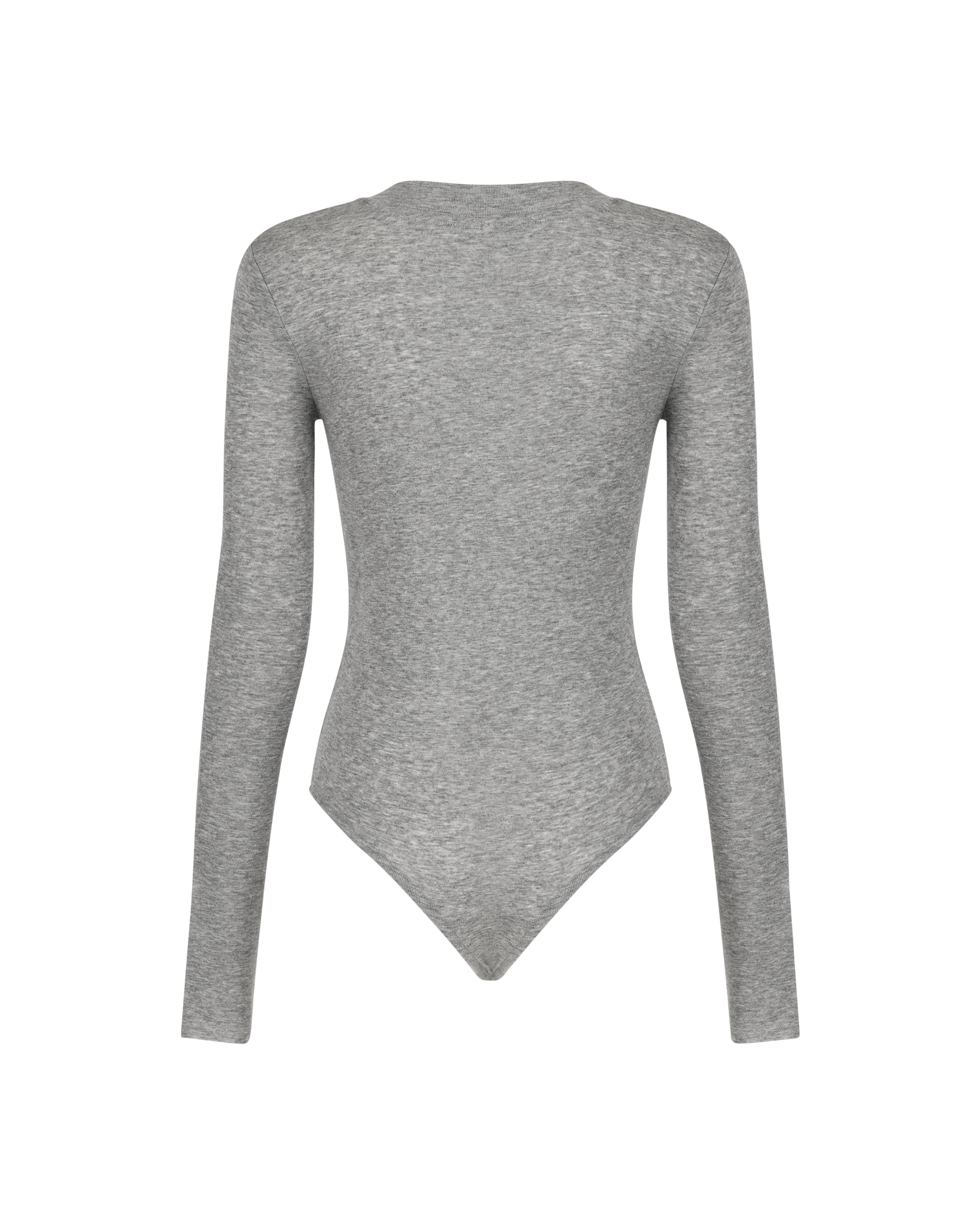 Circle Neck Bodysuit Silver Grain - Image 6