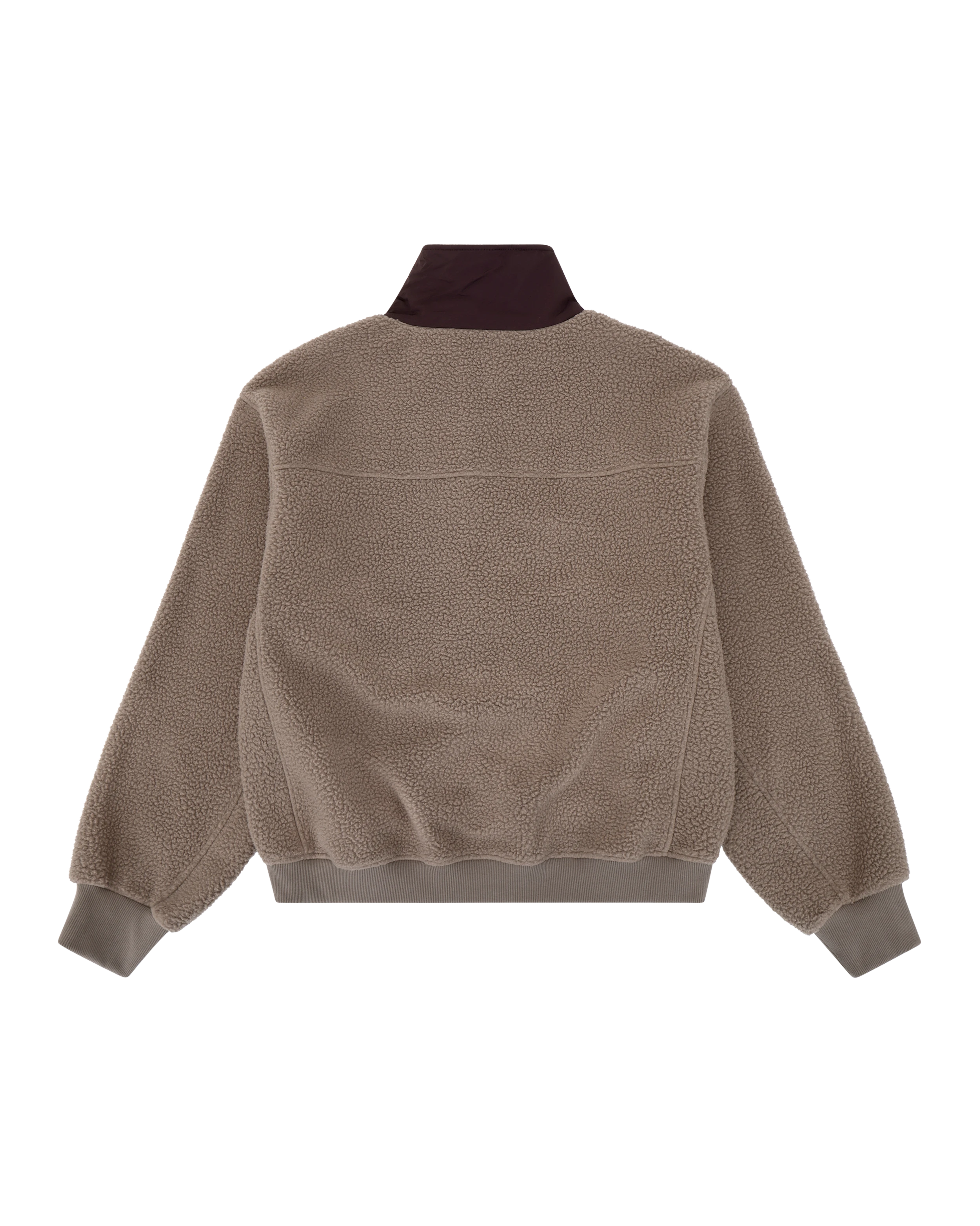 System Half Zip Fleece Brown - Image 8