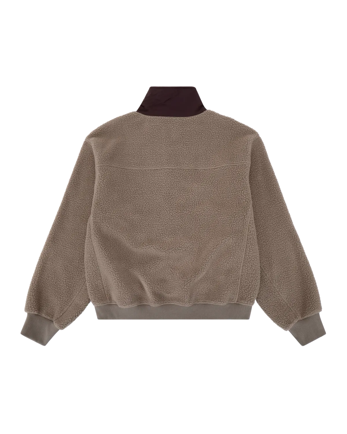 System Half Zip Fleece Brown - Image 8