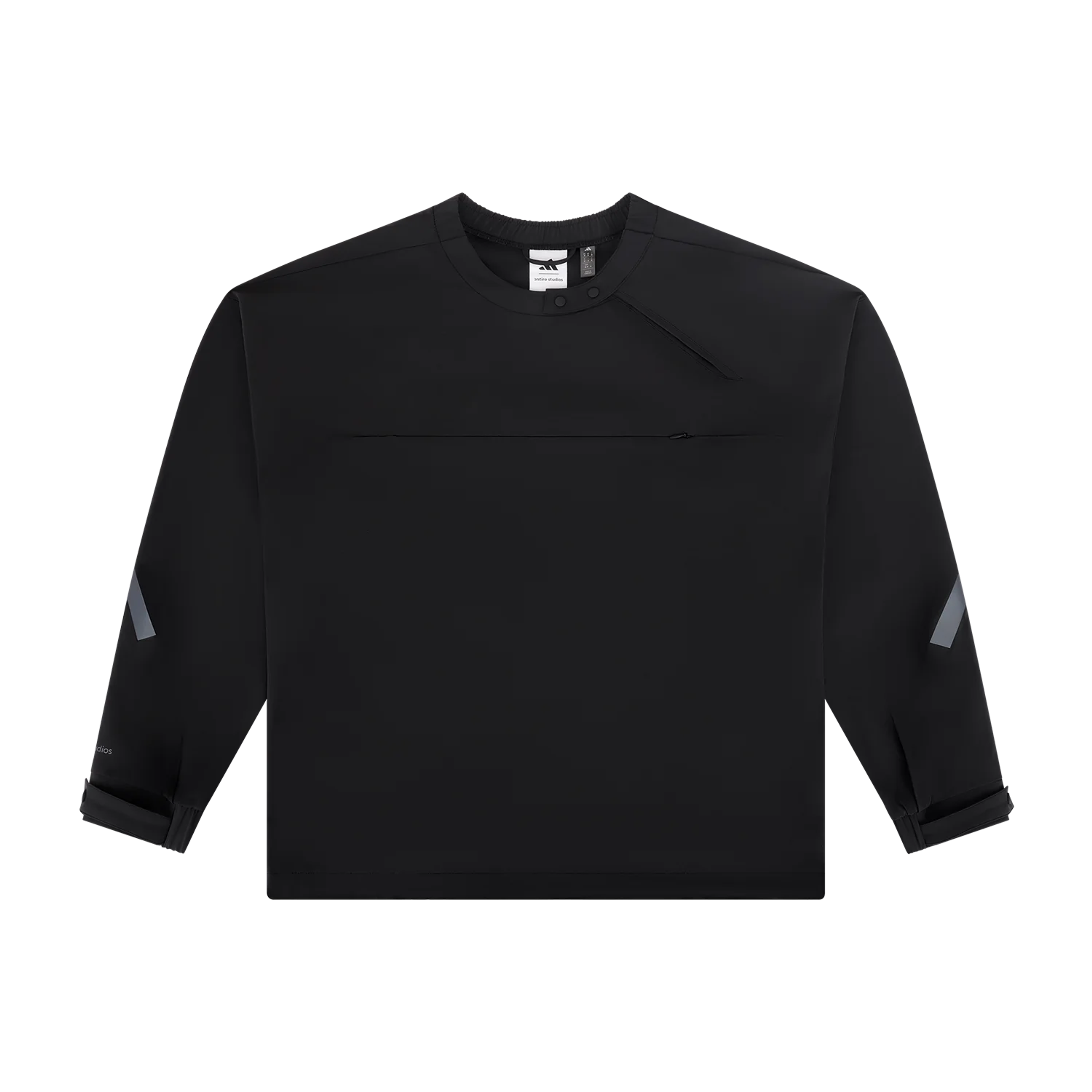 adidas-x-entire-studios-z-n-e-half-zip-woven-black thumbnail