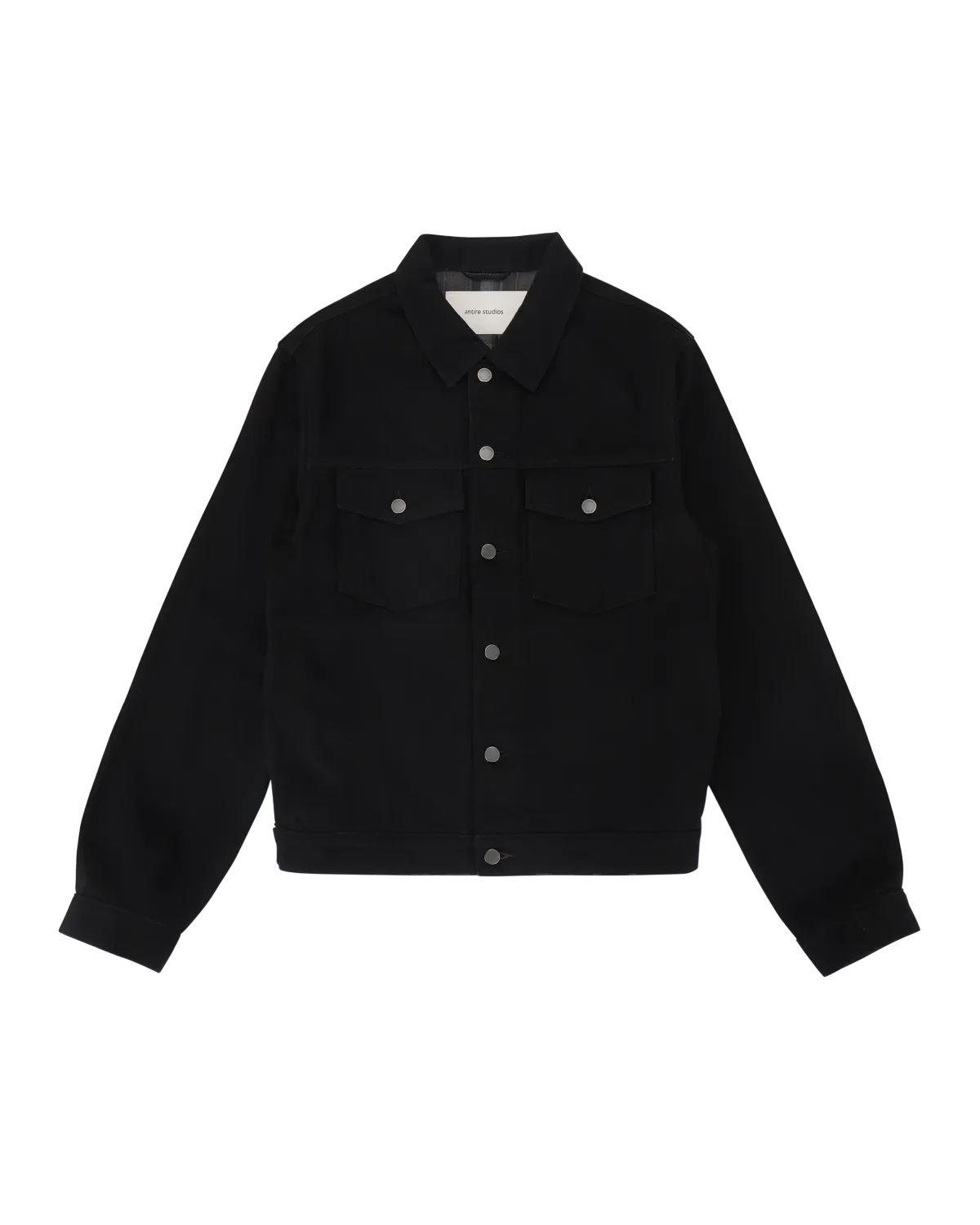 Classic Denim Jacket Black - Image 5