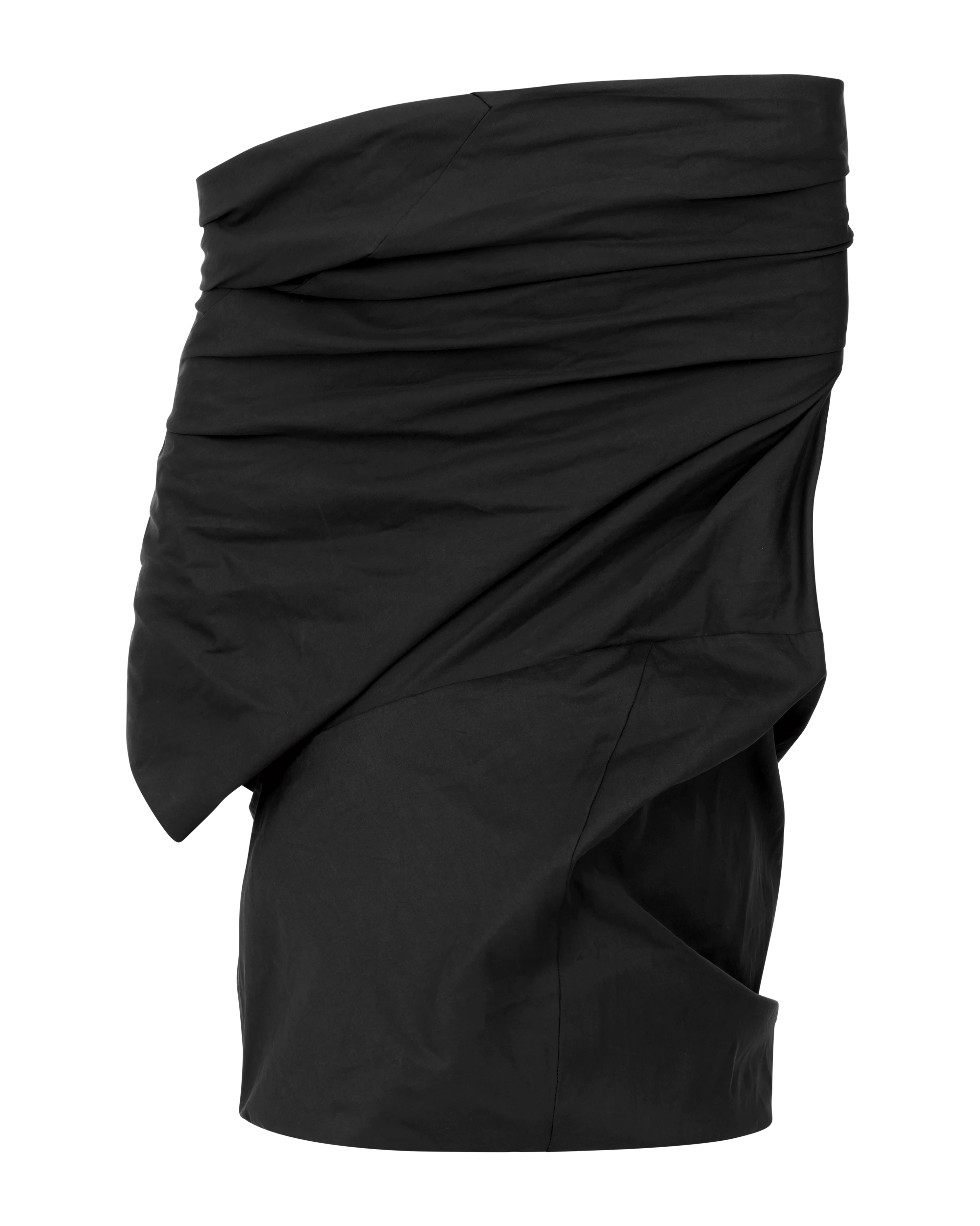 Moulded Top Black Sateen - Image 5