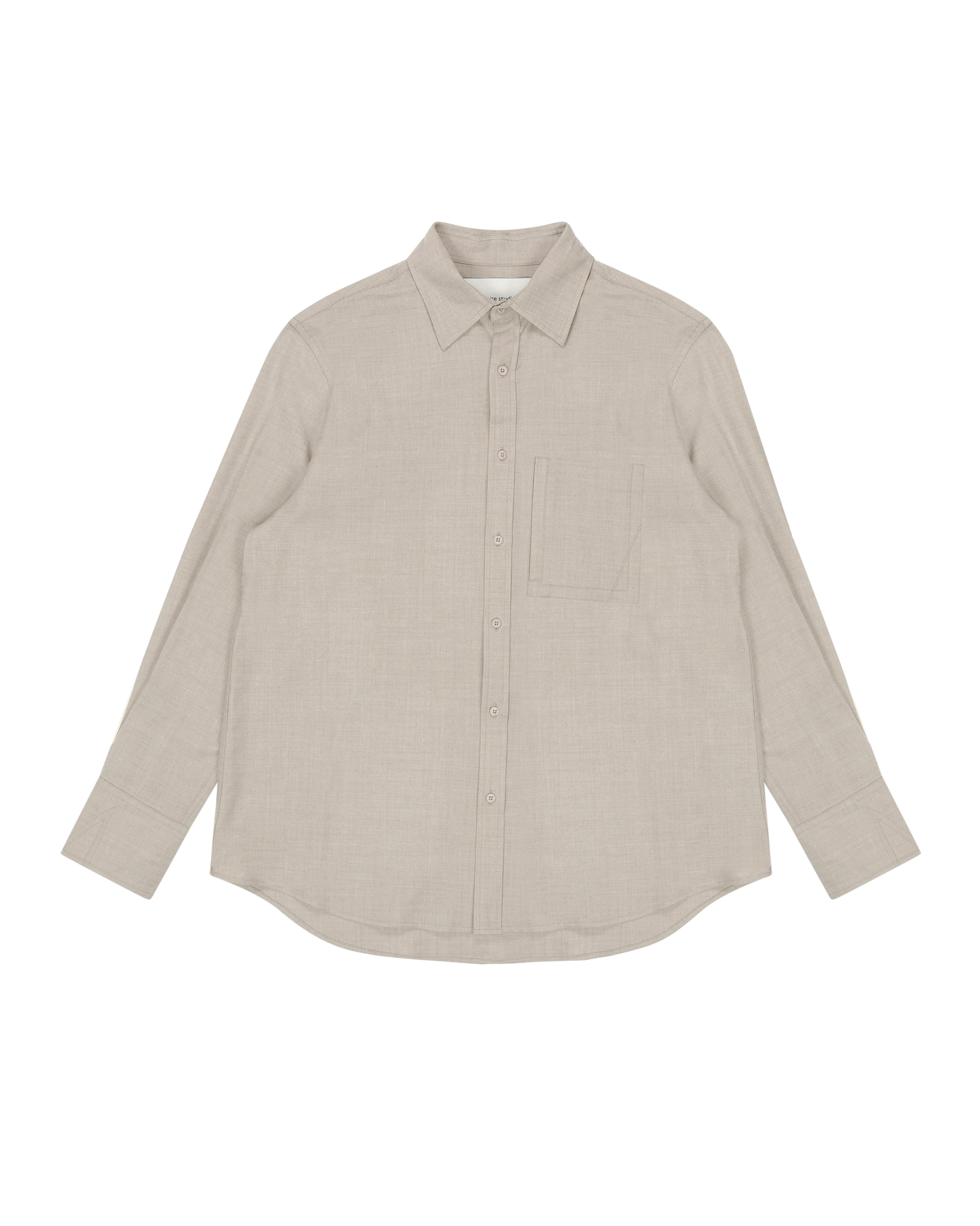 Classic Shirt Warm Gray - Image 1