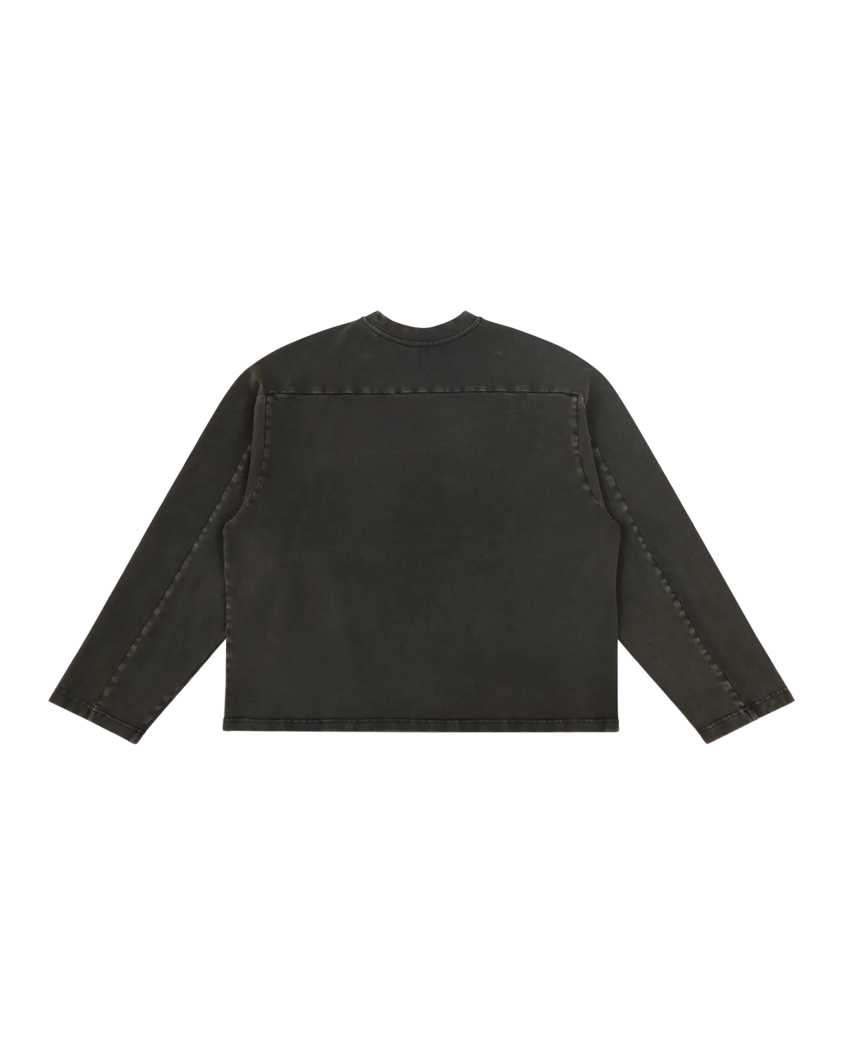 Heavy Long Sleeve Washed Black - Image 4