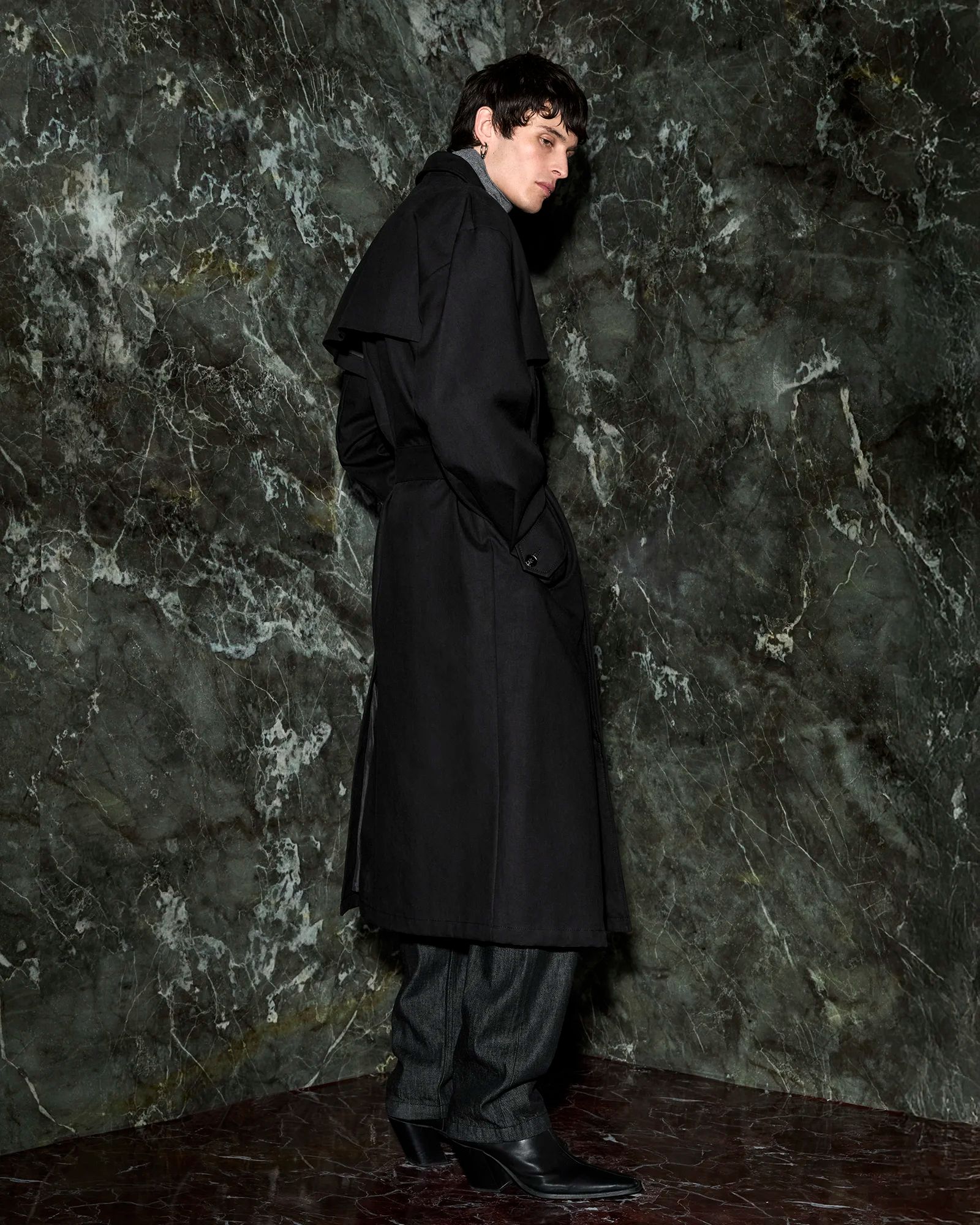 classic trench black - entire studios classic trench black - entire studios