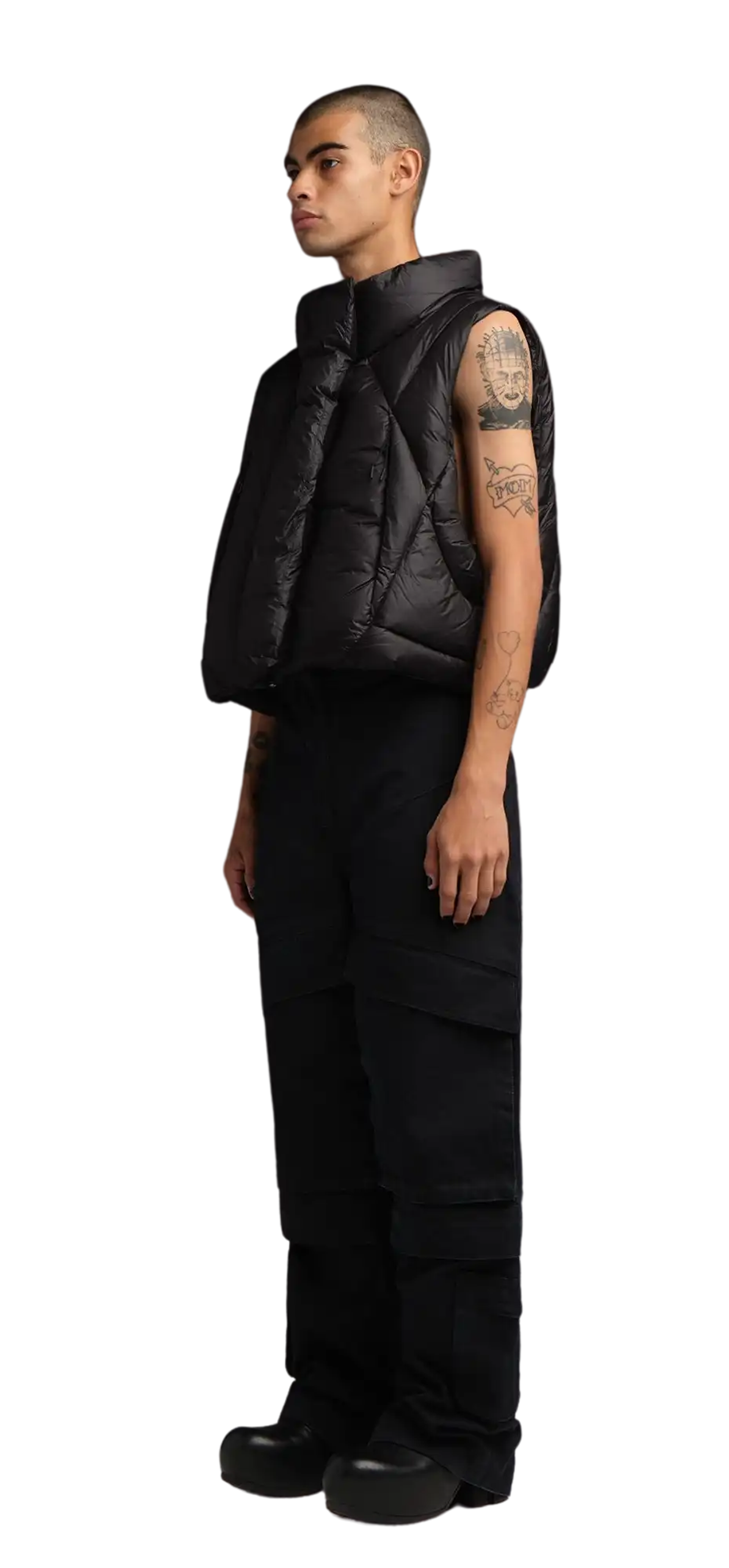 ジャケット・アウター entire studios Grid Vest Pupil - XS grid vest pupil - entire studios