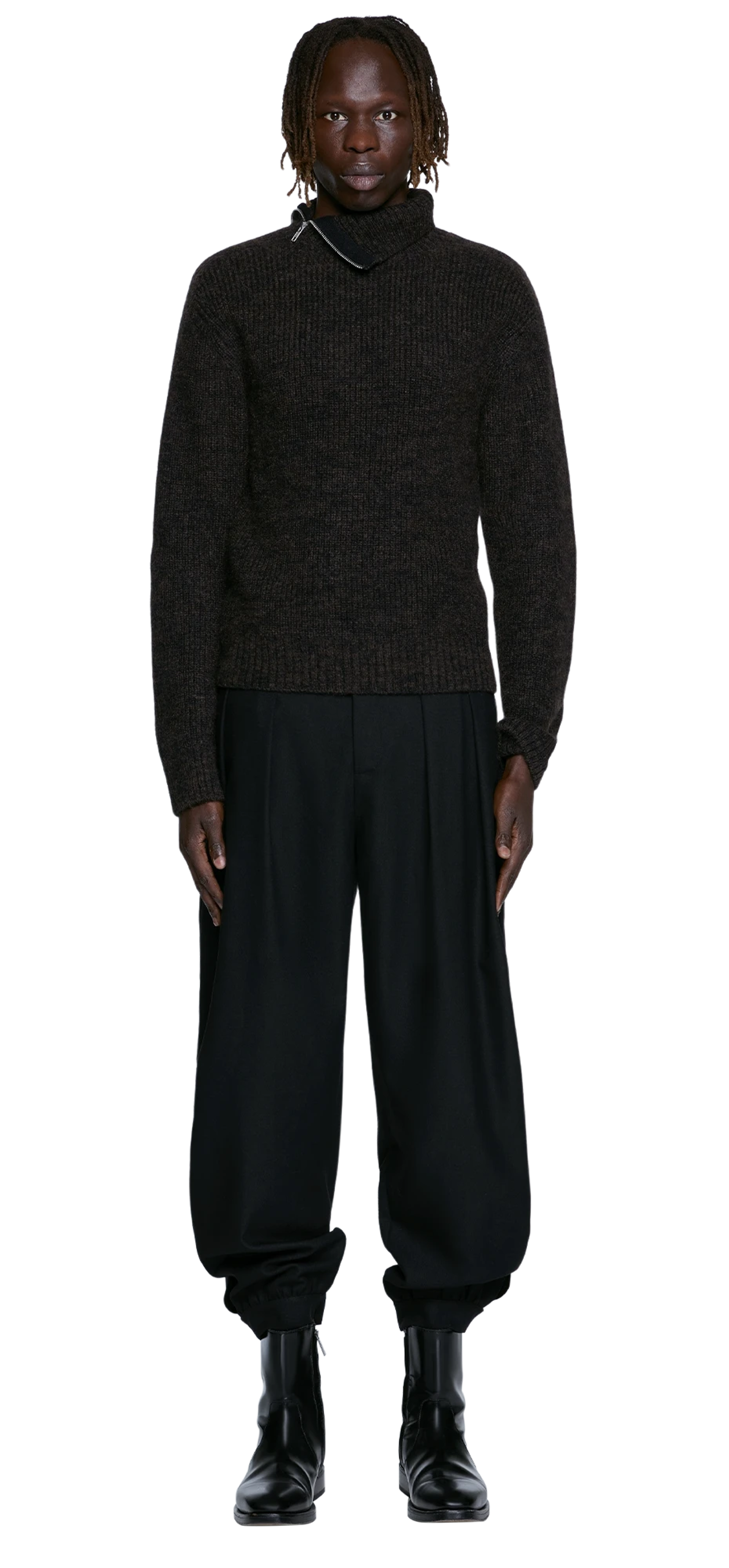 knit-zip-turtleneck-burnt character front view