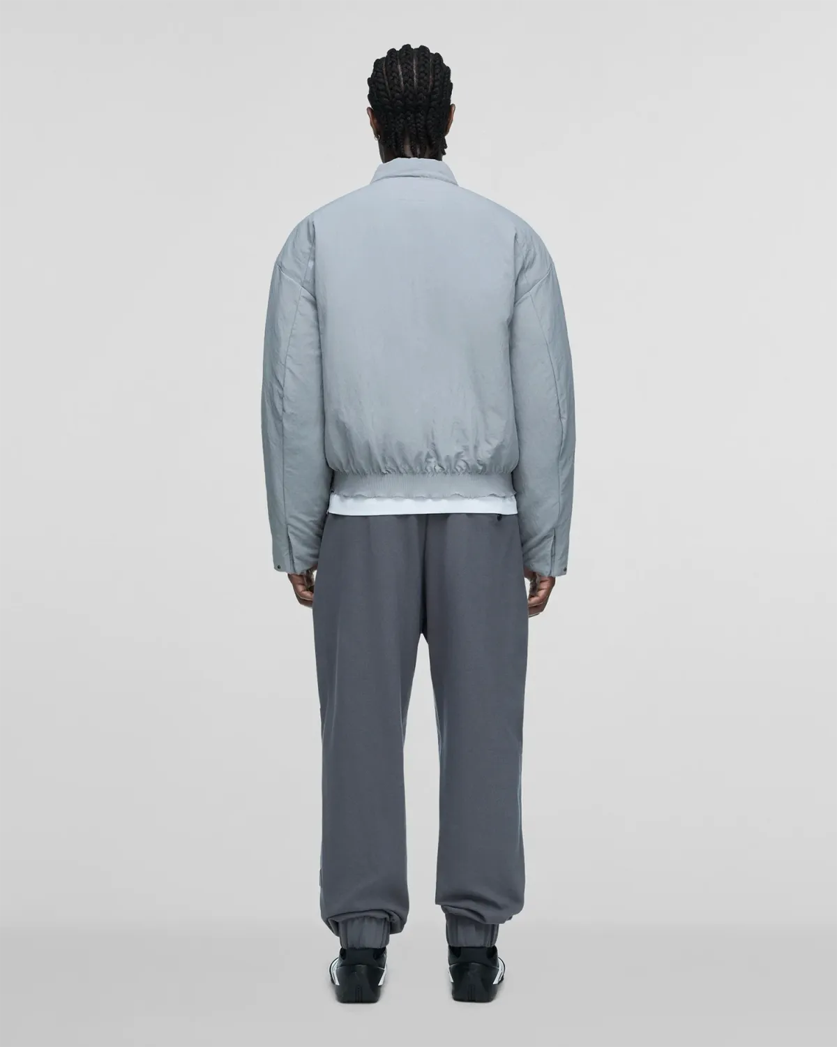 Z.N.E. Bomber Jacket Dove Grey - Image 7