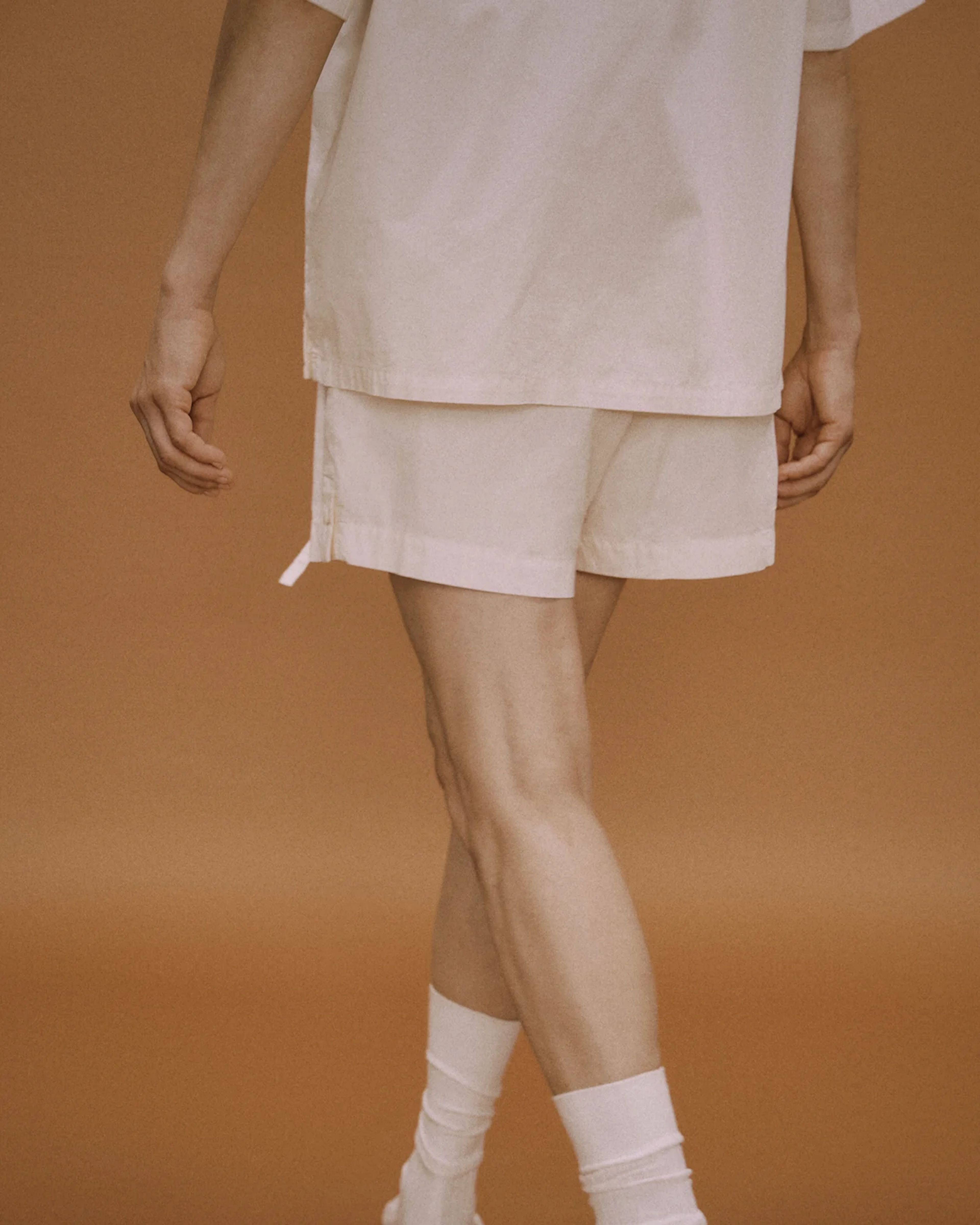 Pajama Short Off White - Image 4