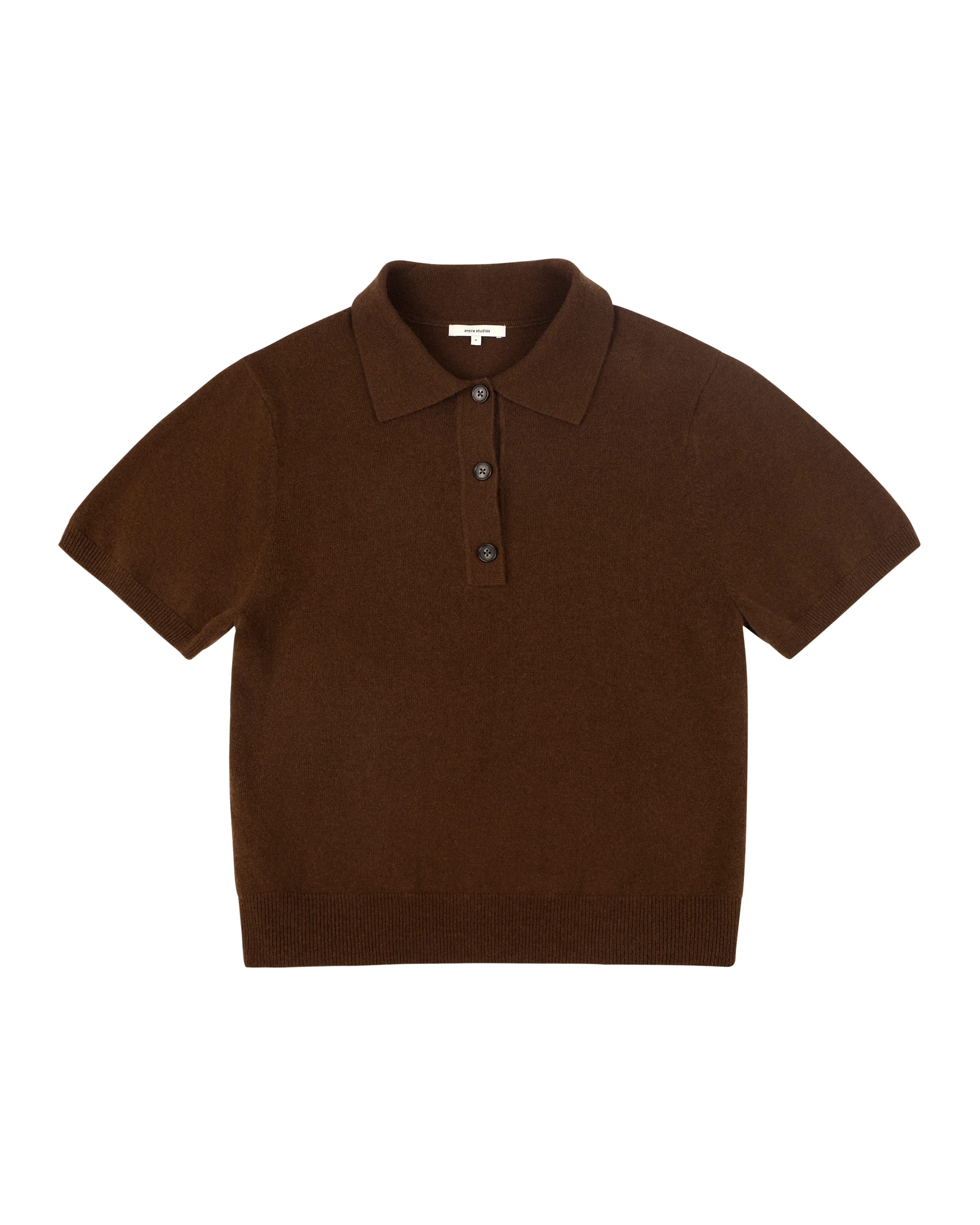 Short Sleeve Knit Polo Cedar - Image 5