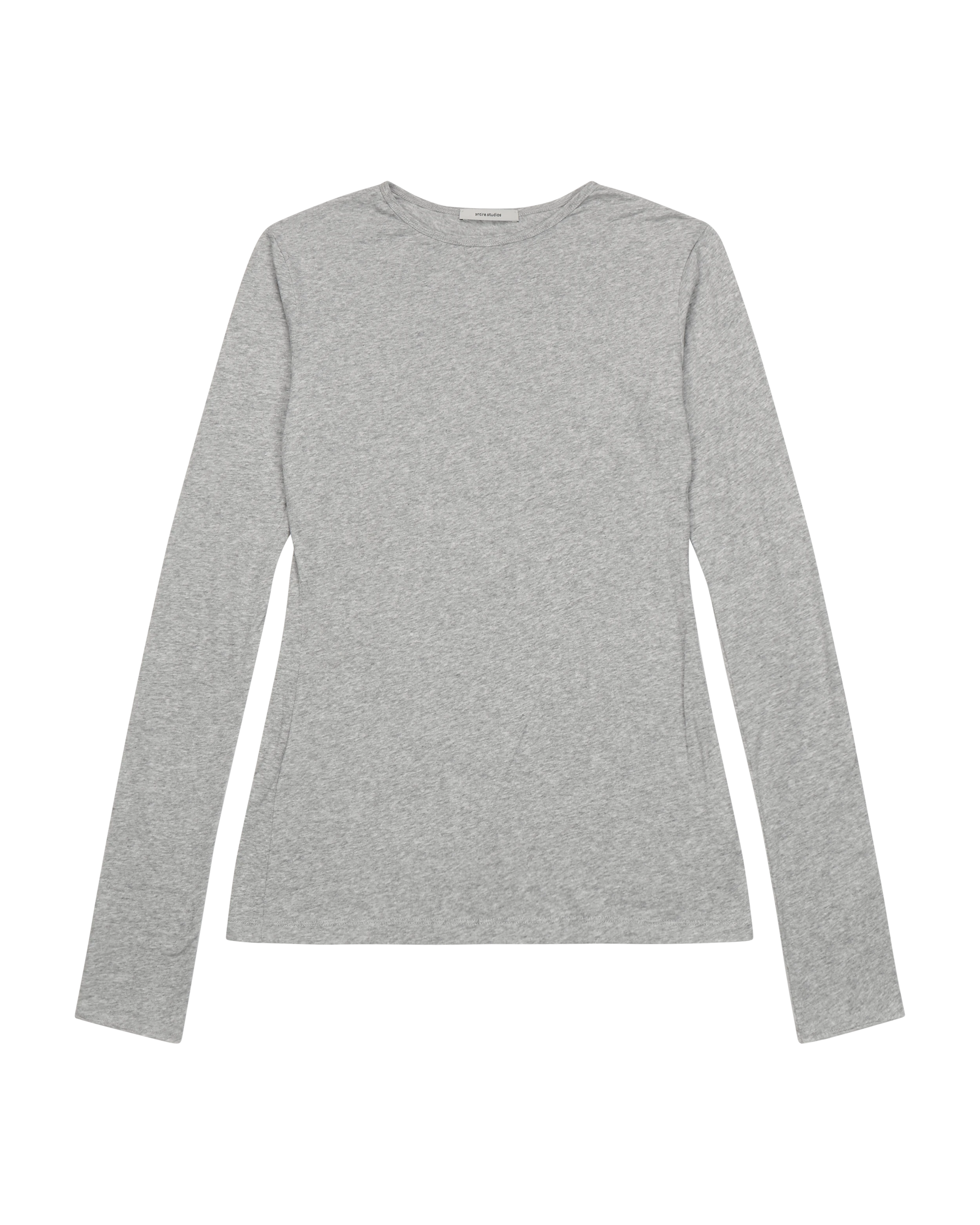 Sheer Long Sleeve Grey Marle - Image 7