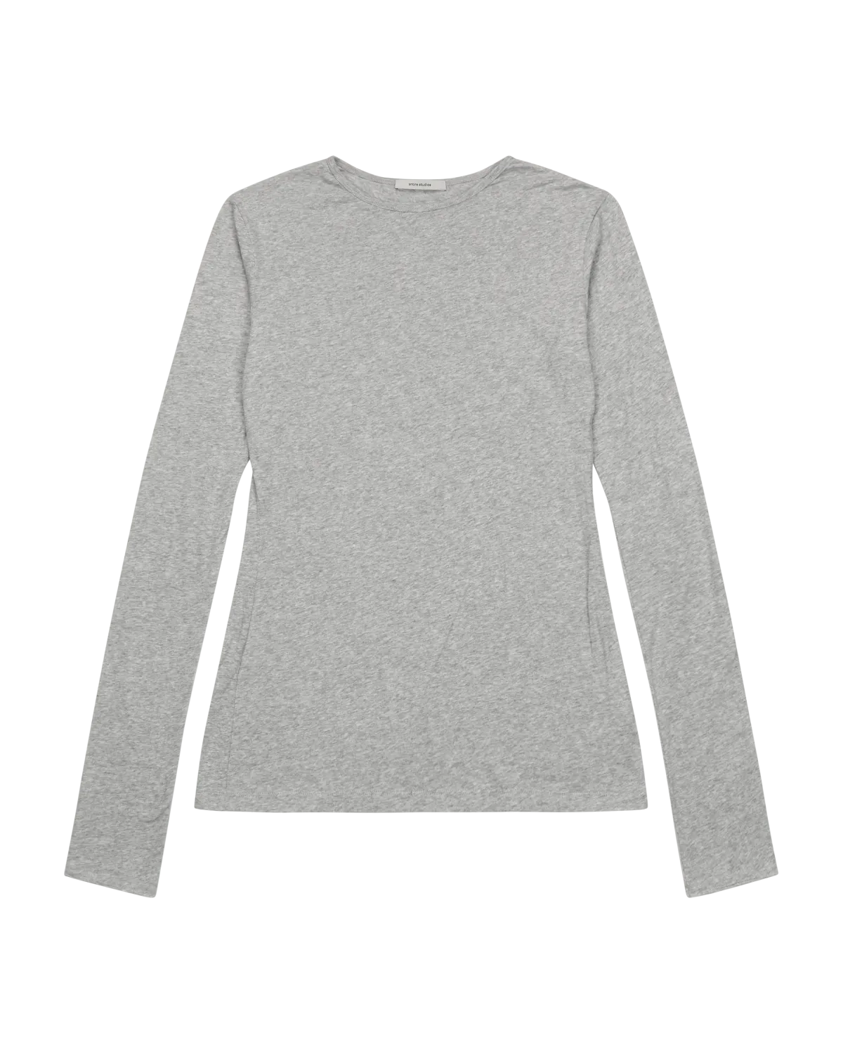 Sheer Long Sleeve Grey Marle - Image 7