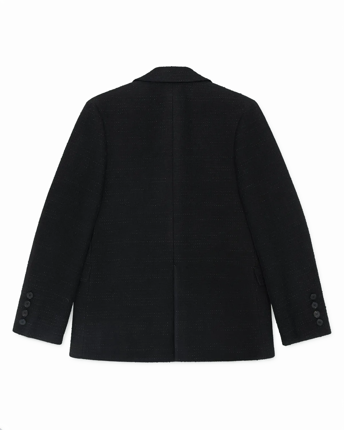 Dual Tailored Jacket Textured Black - Image 4
