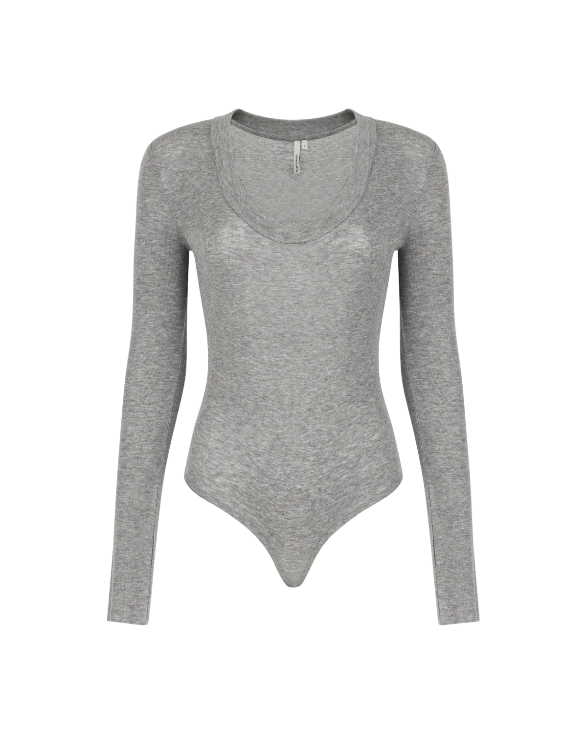 Circle Neck Bodysuit Silver Grain - Image 5