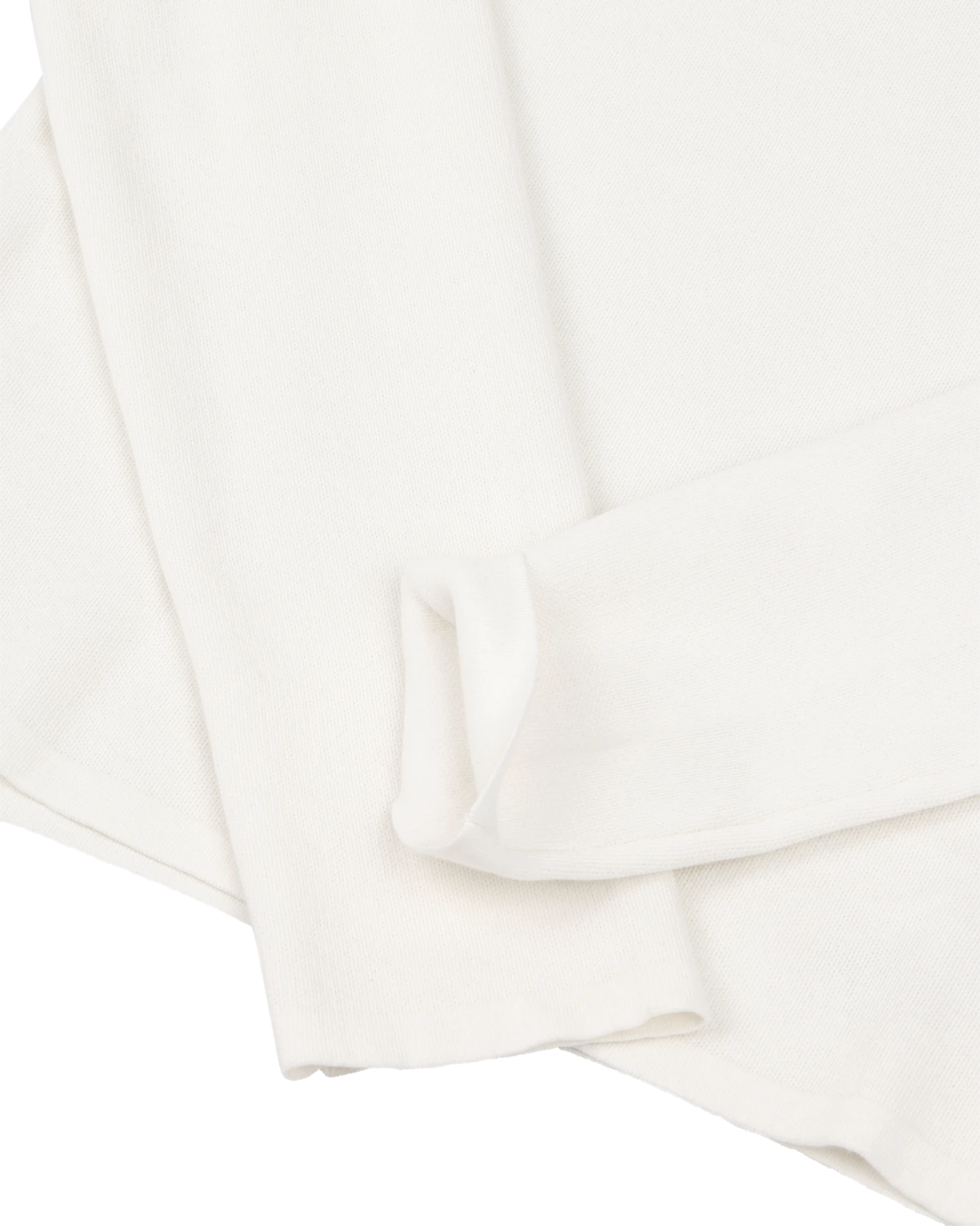 Zip Up Turtleneck Ivory - Image 6