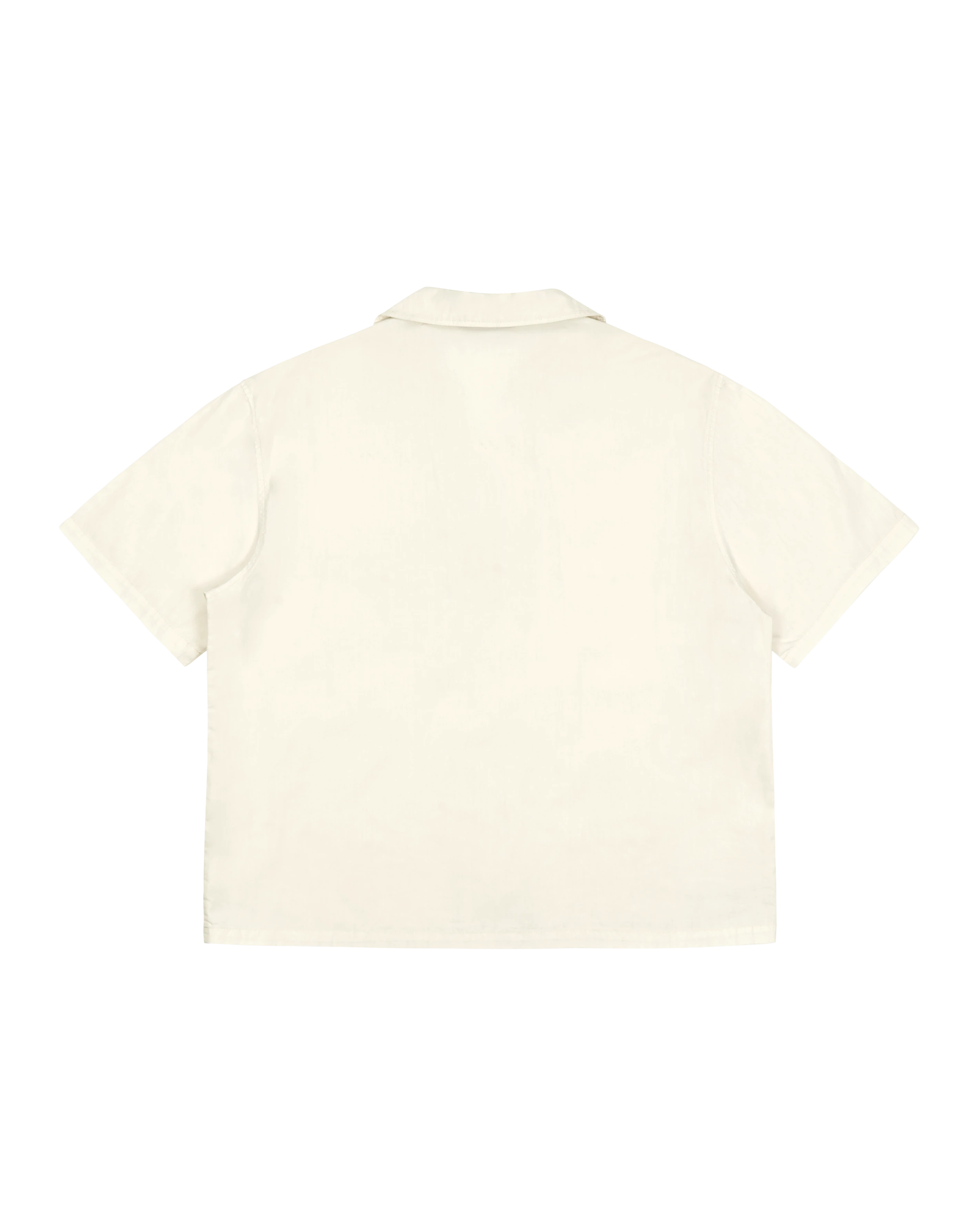 SS Pajama Shirt Off White - Image 9