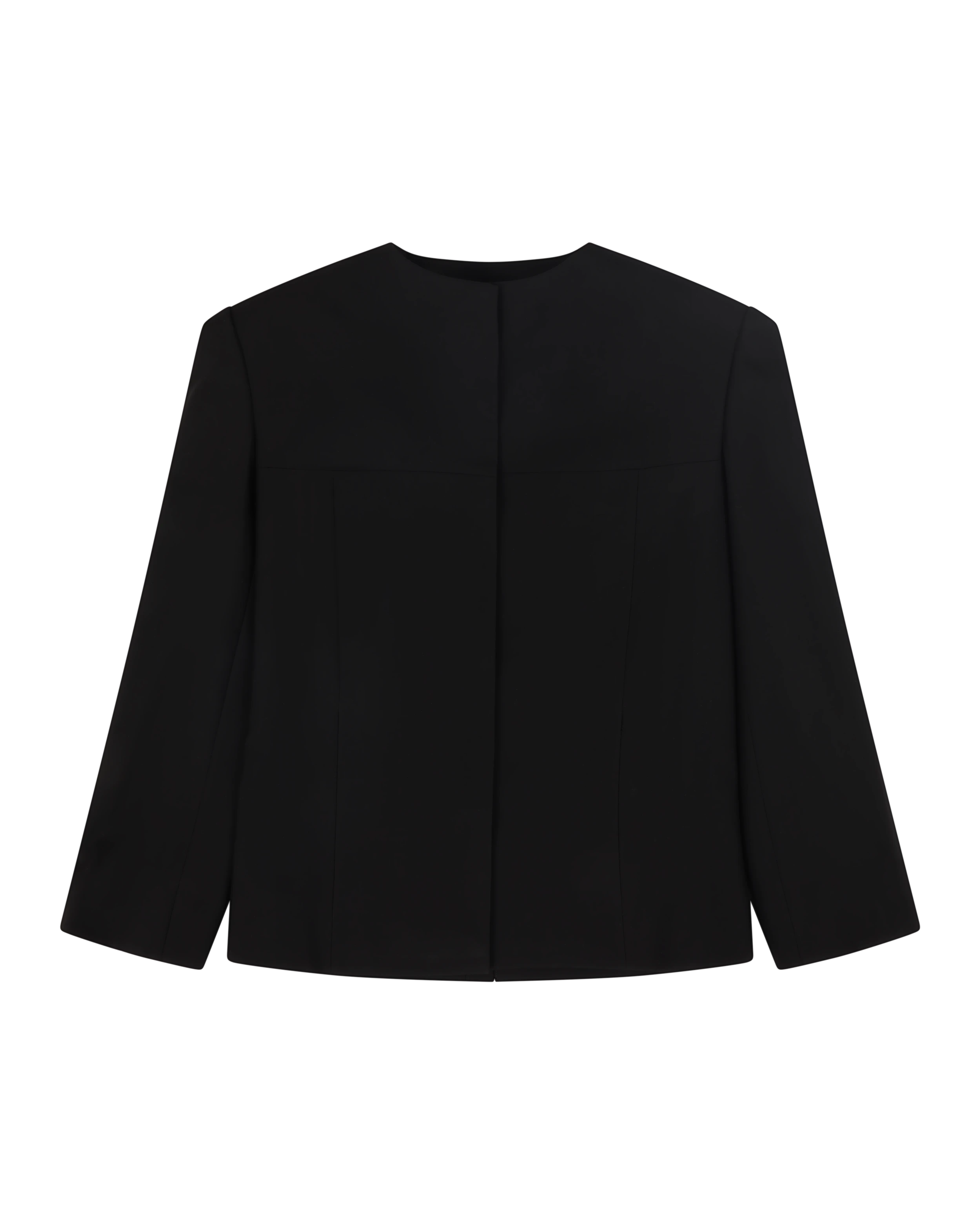 Oblong Tailored Jacket Black Wool - Image 4