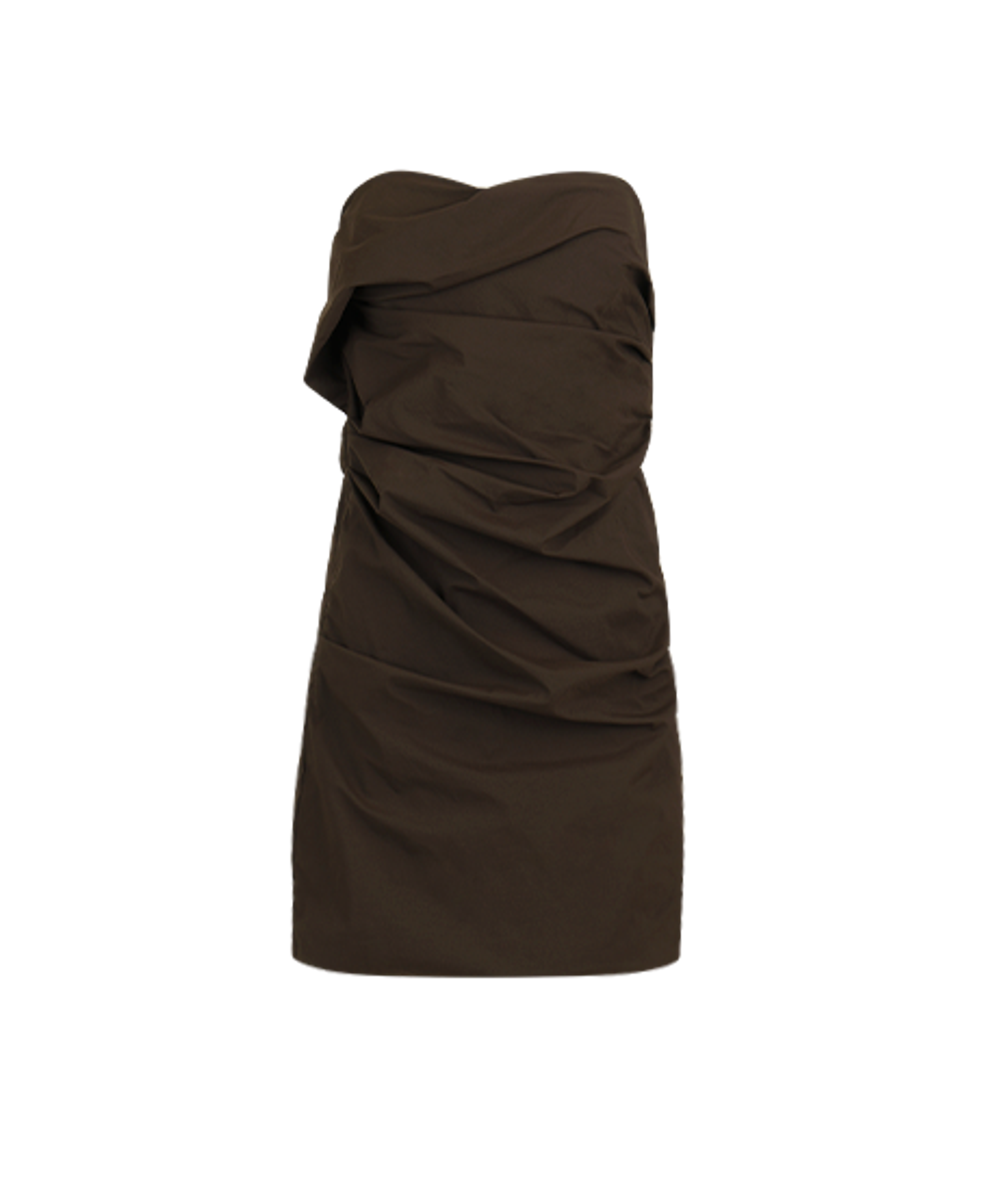 Product mini-crimped-dress-cocoa thumbnail