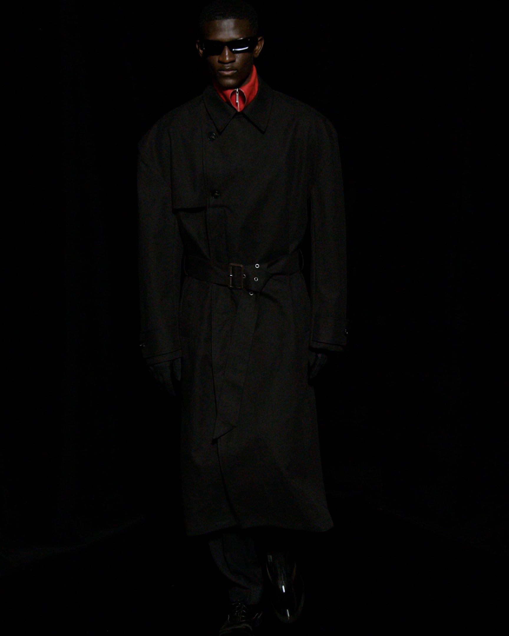 Entire Studios GOODMAN トレンチ　サイズS Entire Studios Black Goodman Trench Coat Entire Studios