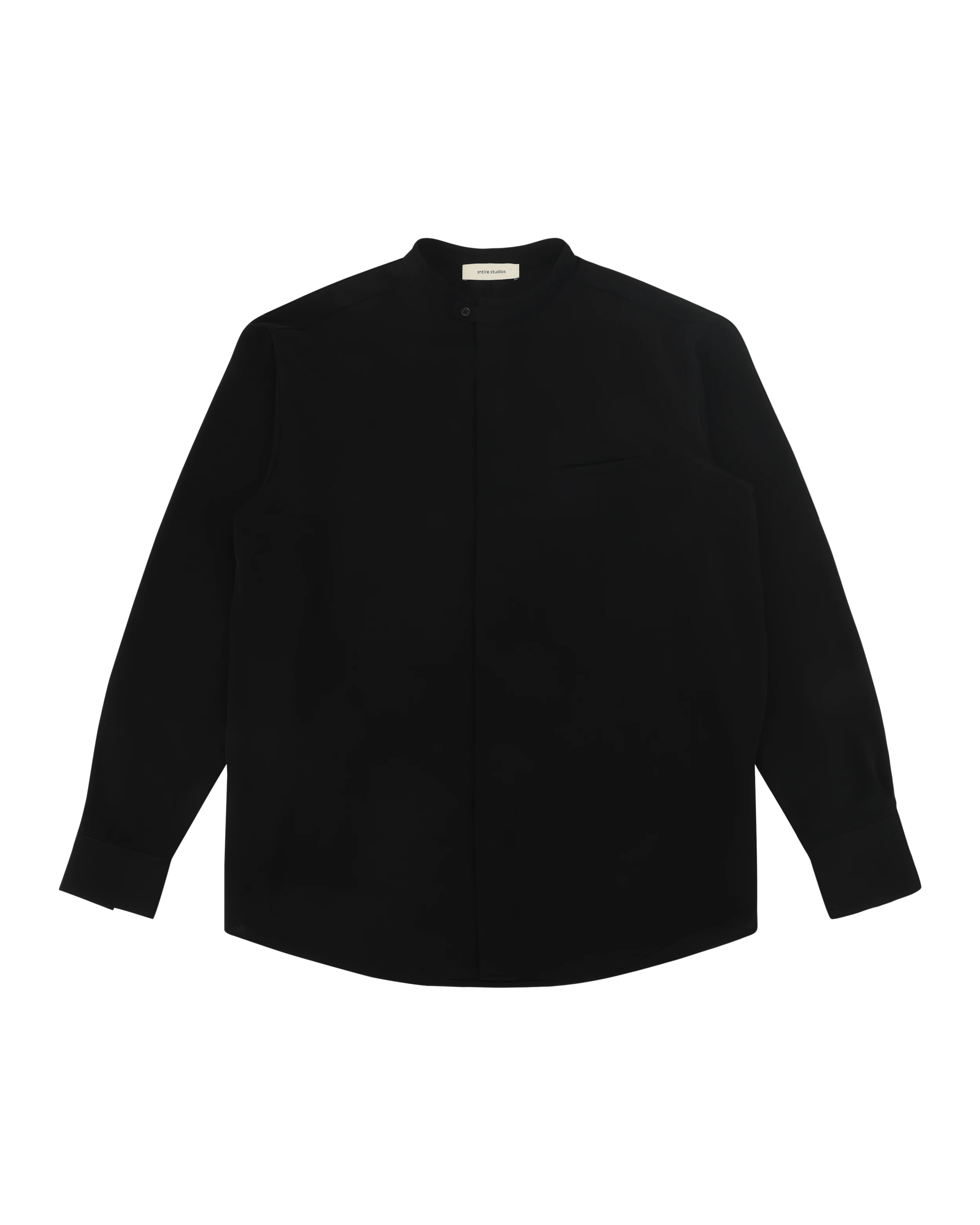 Mao Dart Shirt Black - Image 2