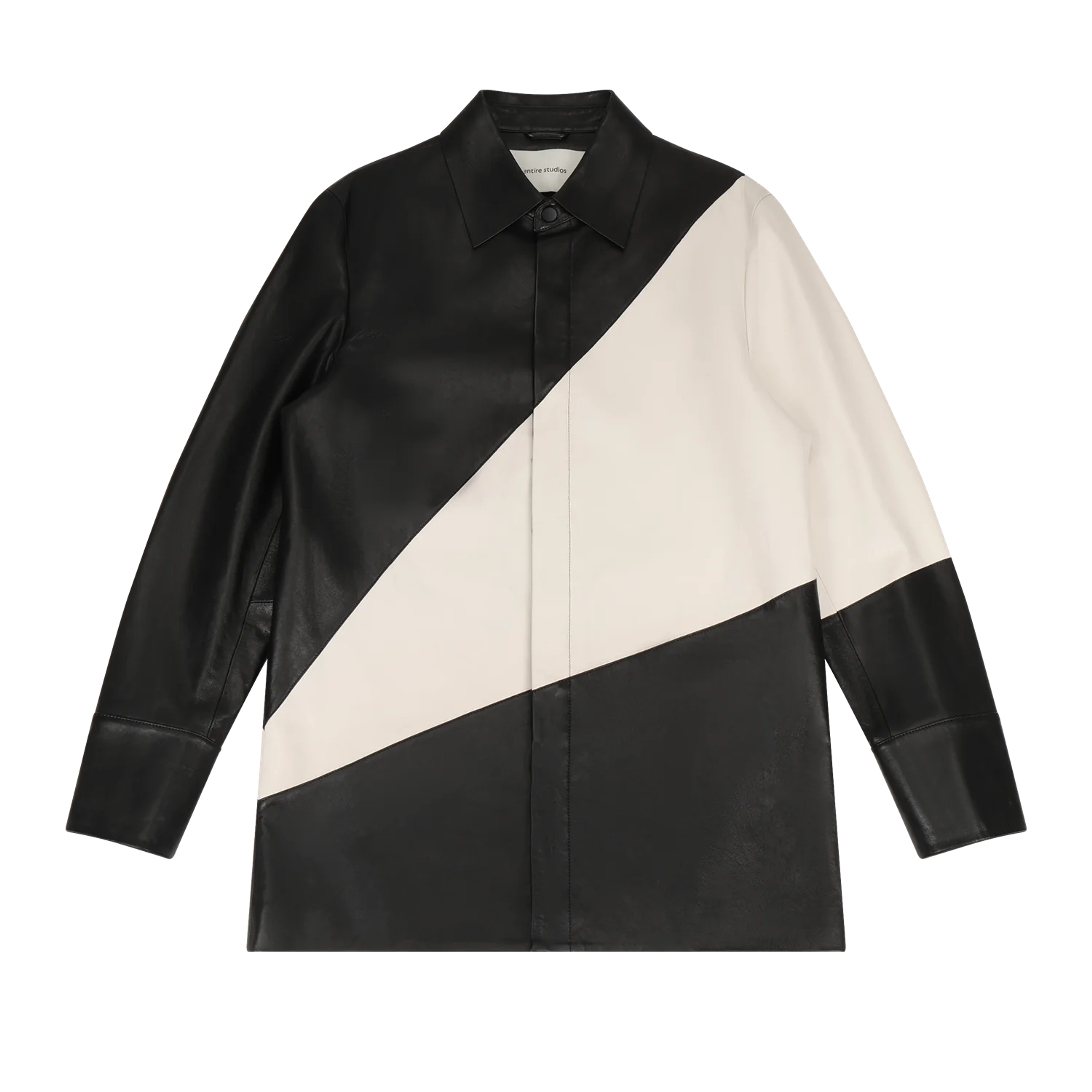 Product leather-block-shirt-magpie thumbnail