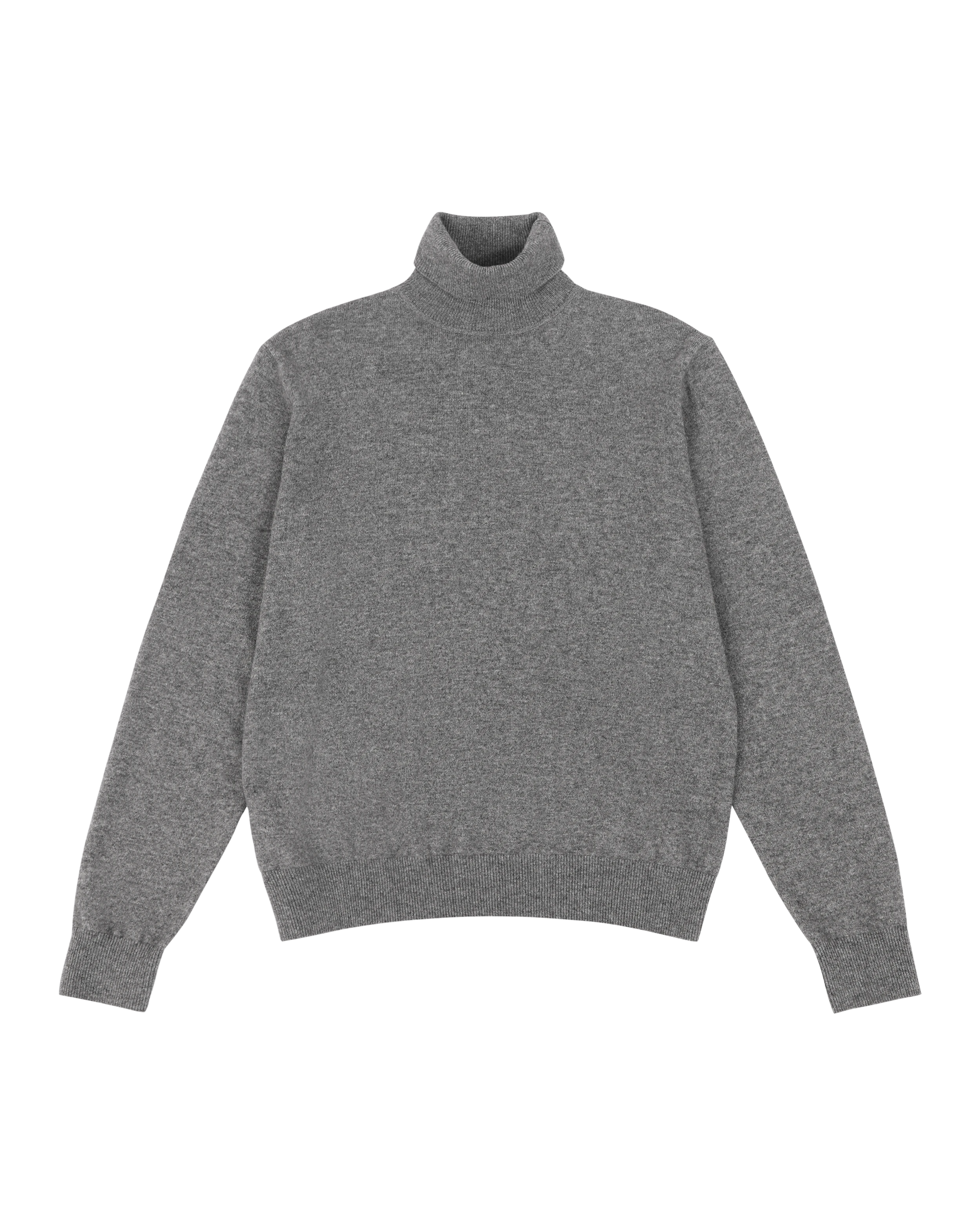Knit Turtleneck Concrete - Image 4