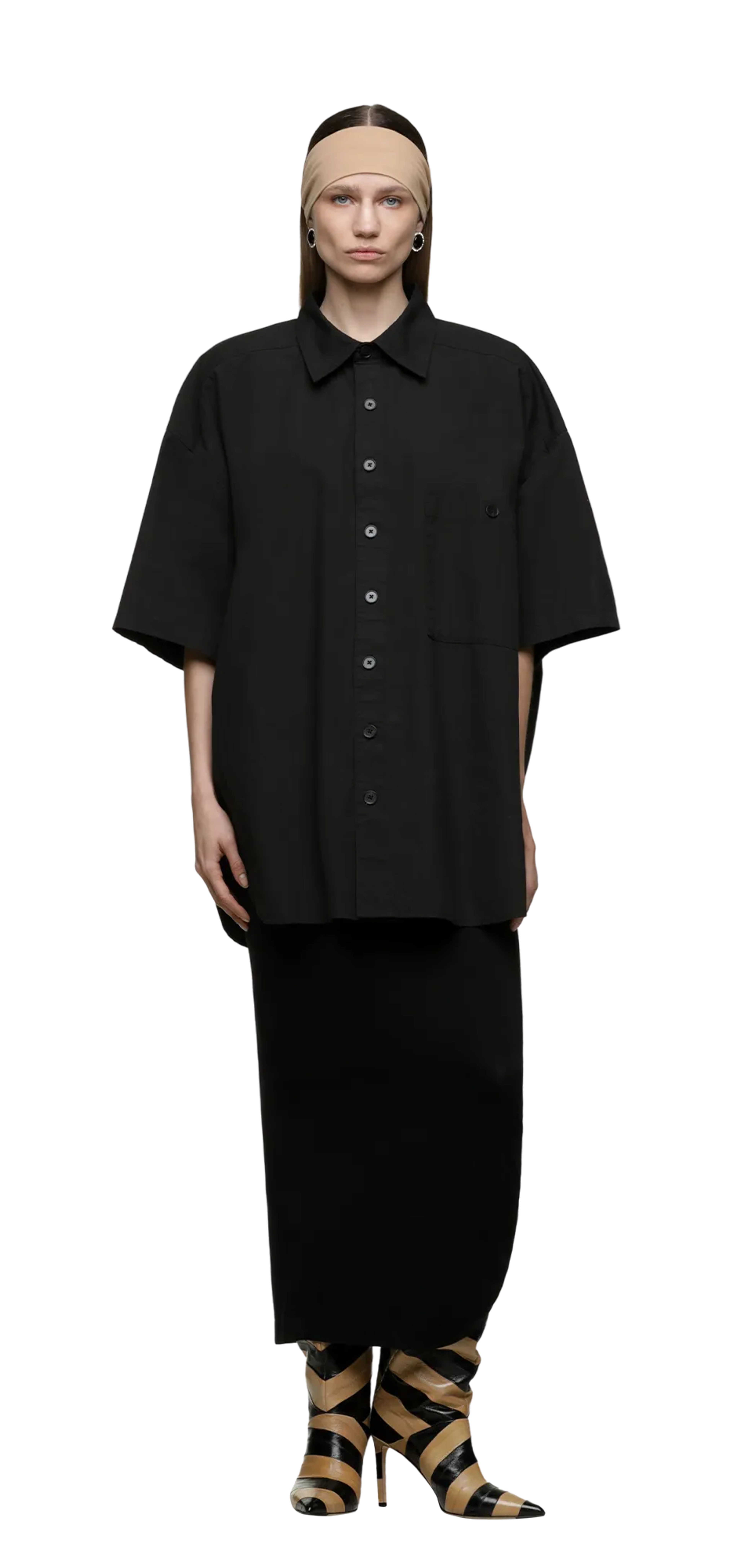 duper-ss-shirt-black character front view