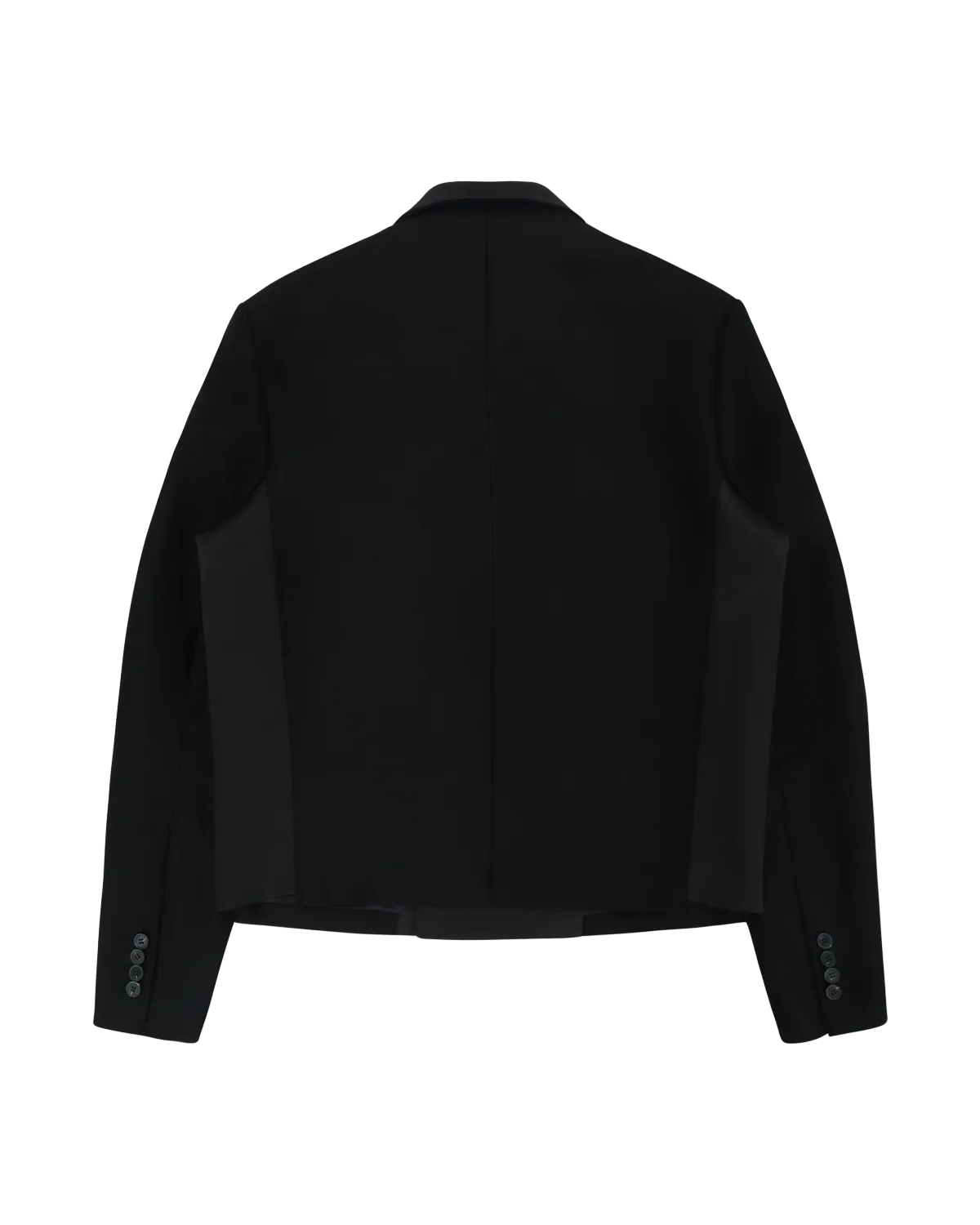 Fold Tailored Jacket Black Wool - Image 4