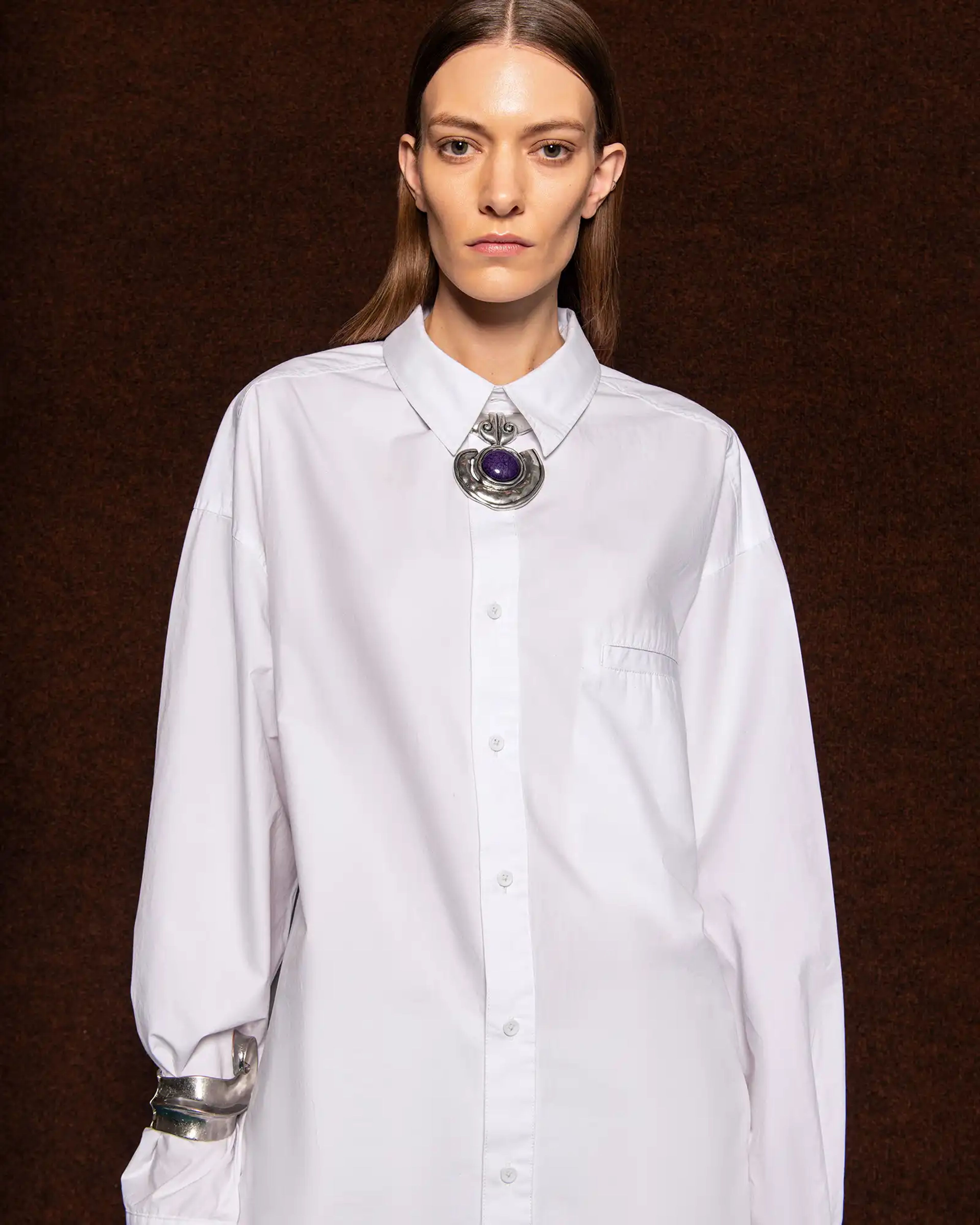 Archive Giant Shirt White - Image 1