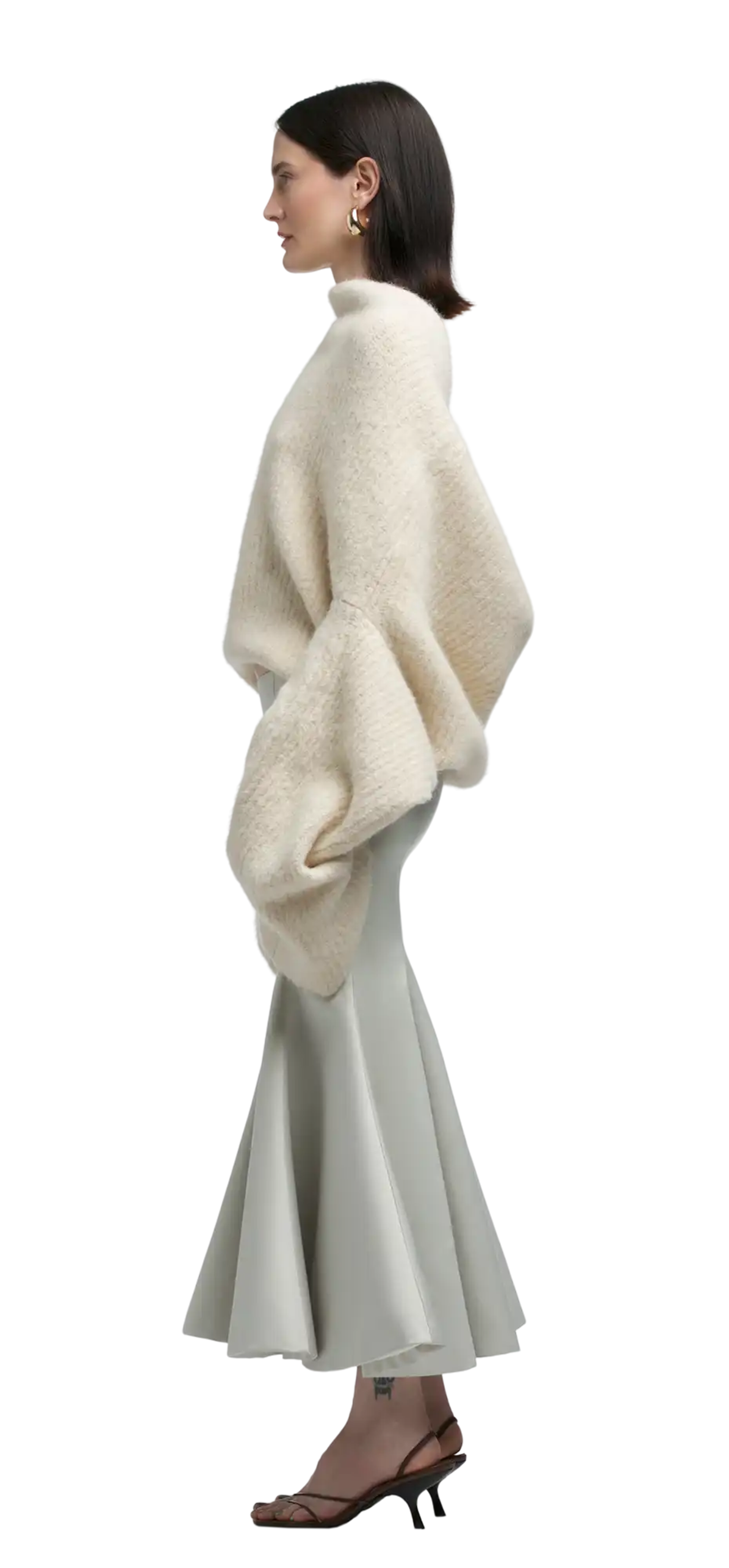 burgeon-skirt-ivory-sateen character left view