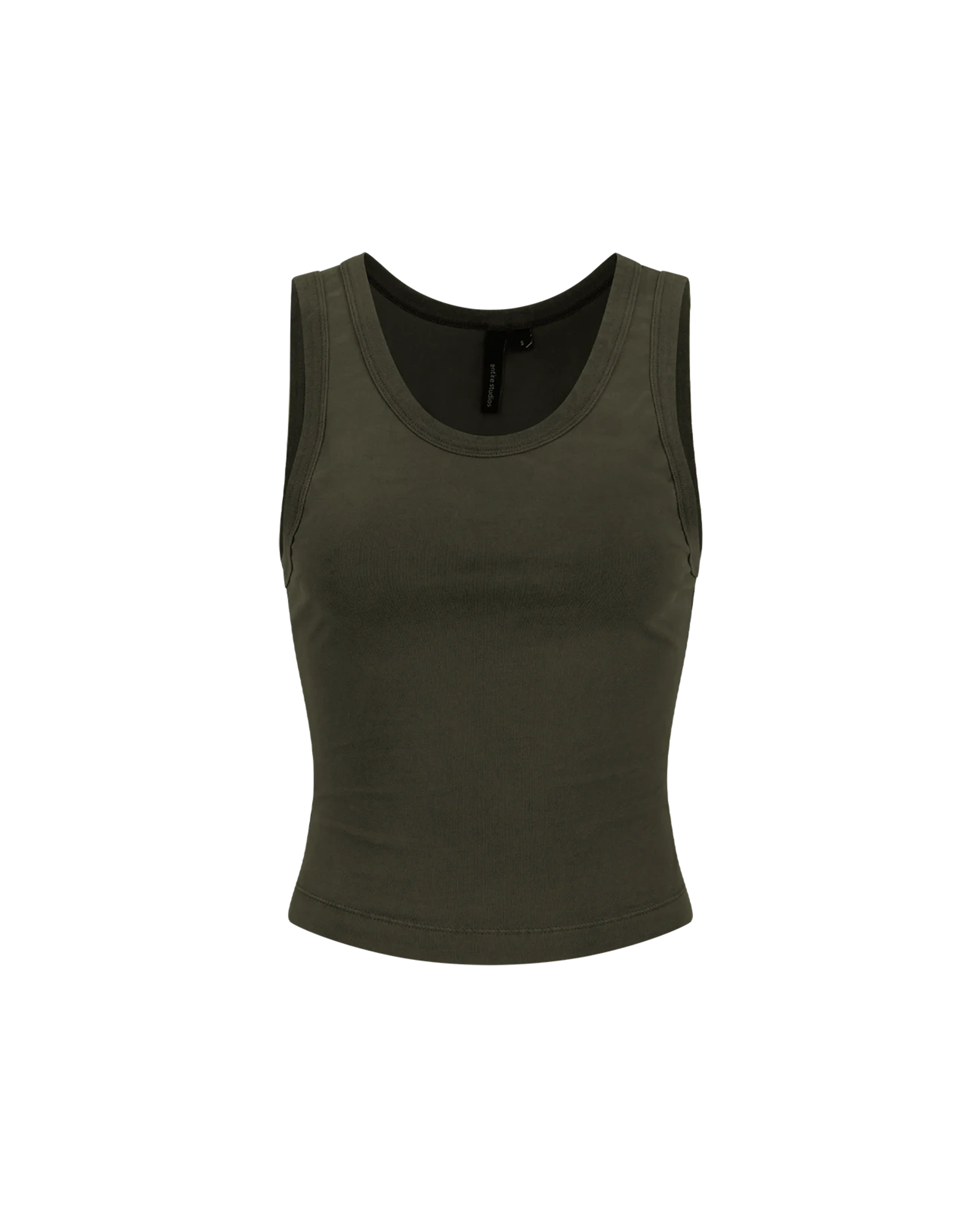 Cropped Tank Military - Image 1