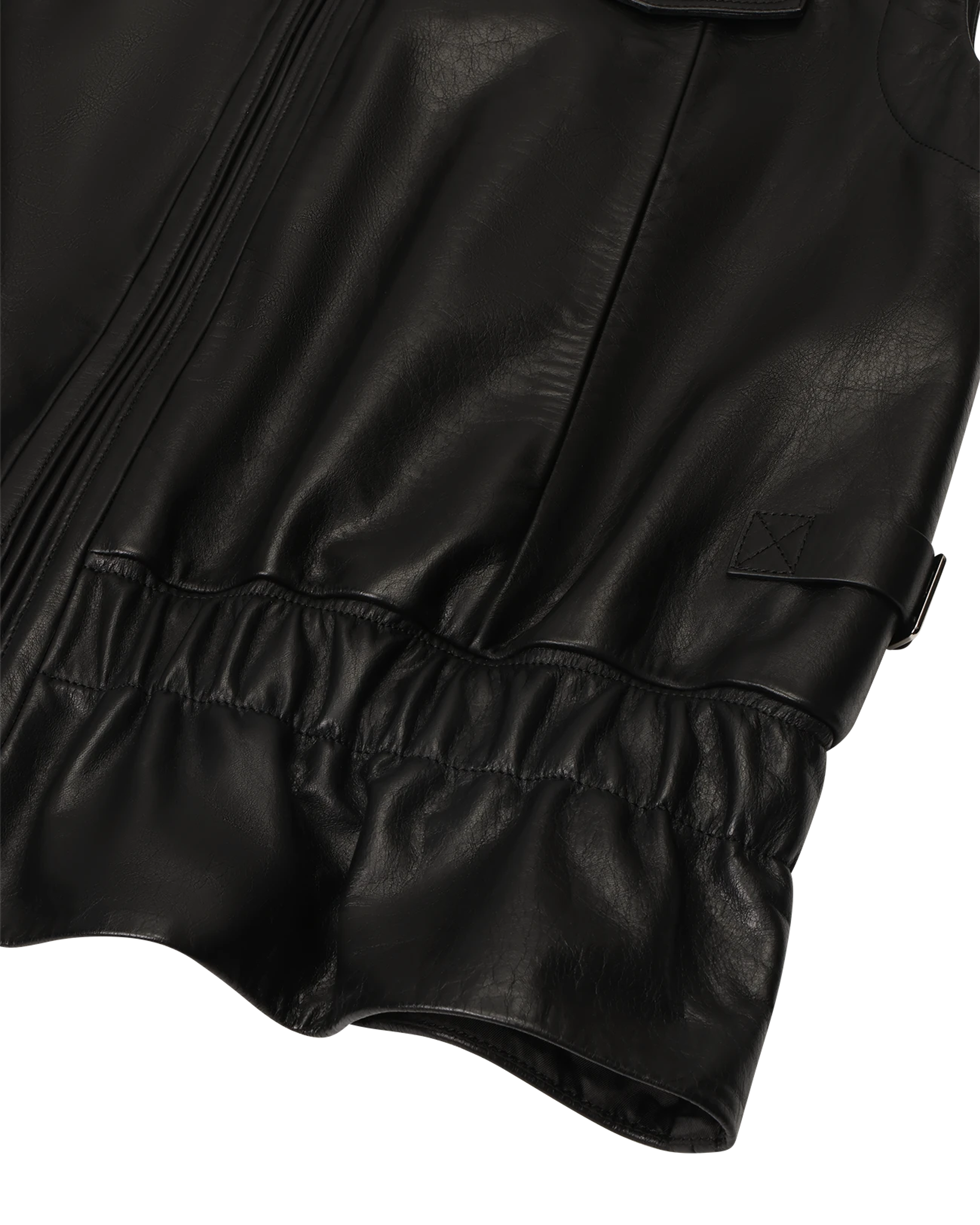Leather Vest Black Leather - Image 6