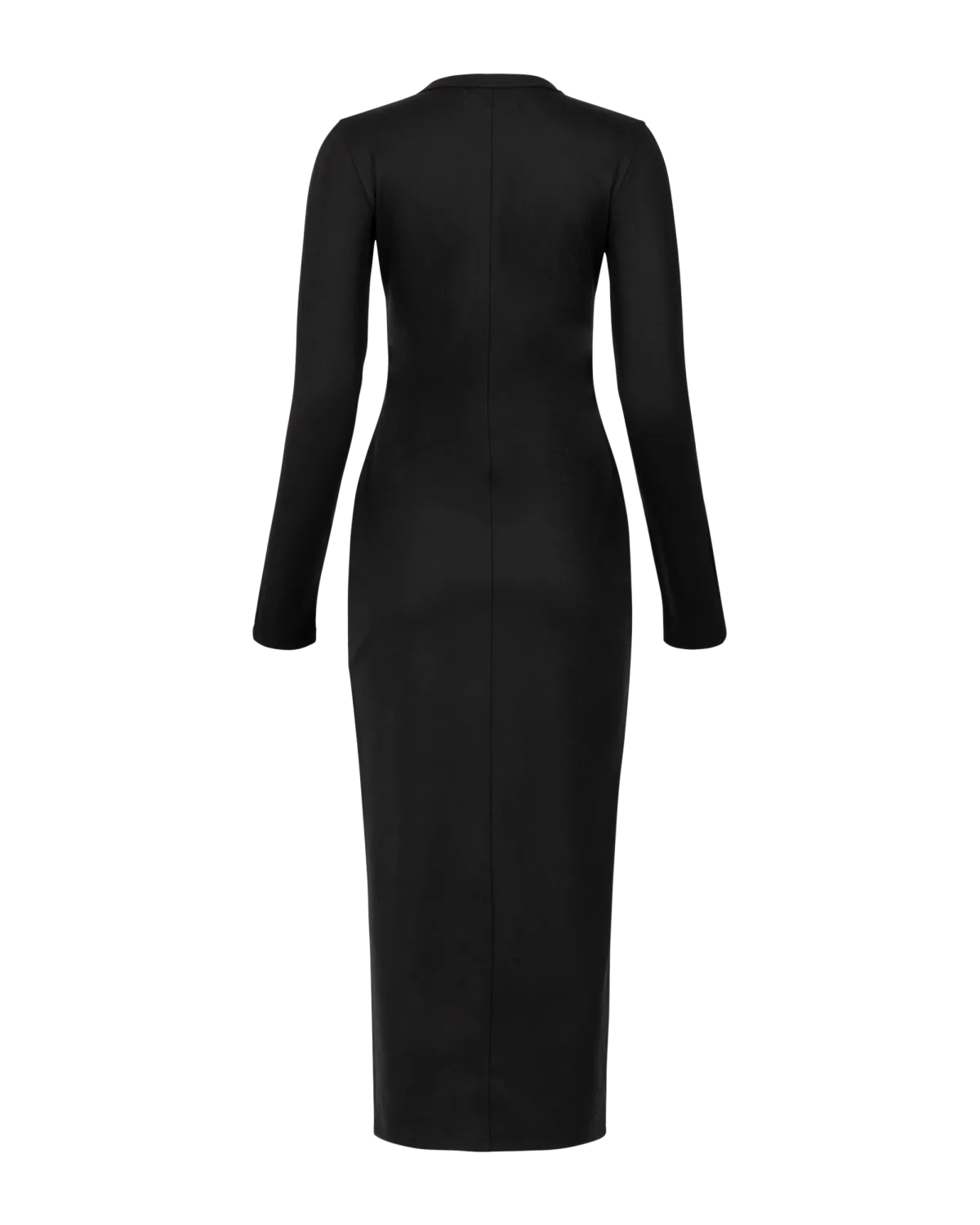 City Wool Dress Black - Image 3