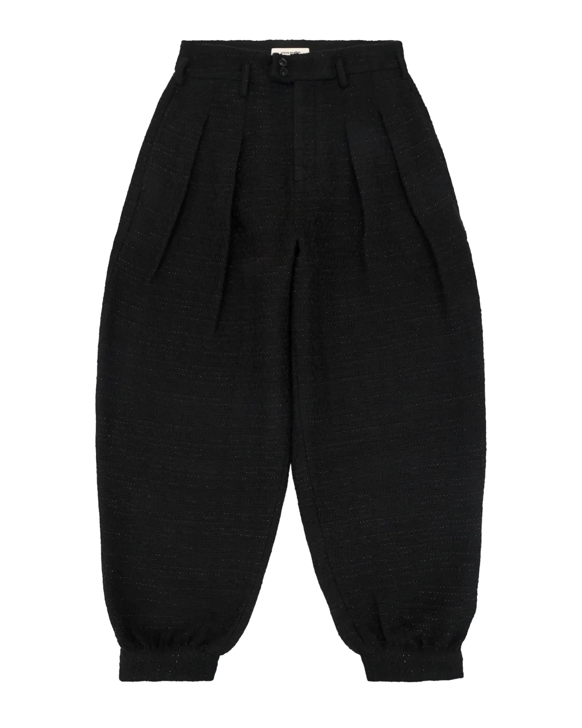 Park Trouser Textured Black - Image 2