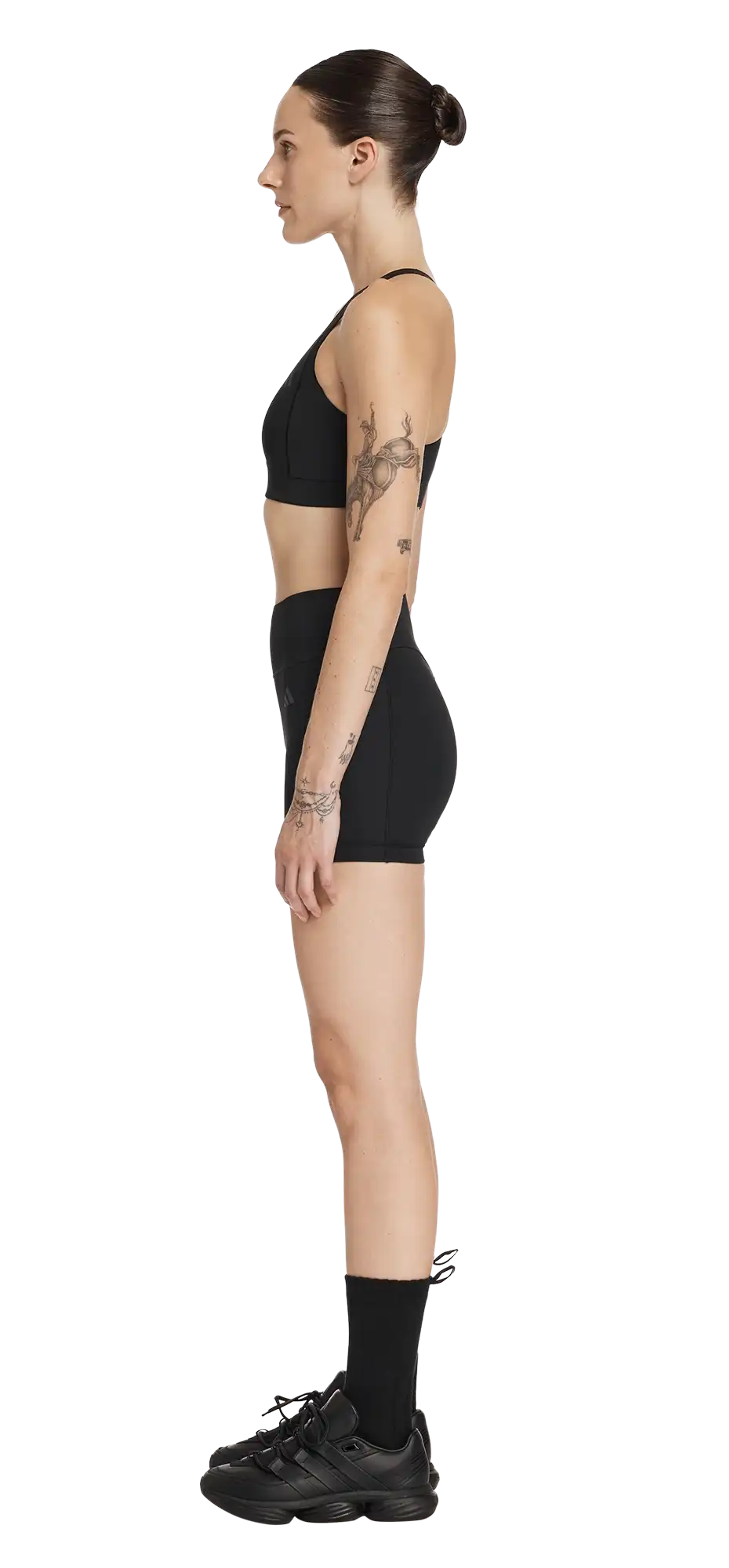 adidas-x-entire-studios-optime-short-training-leggings-black character left view
