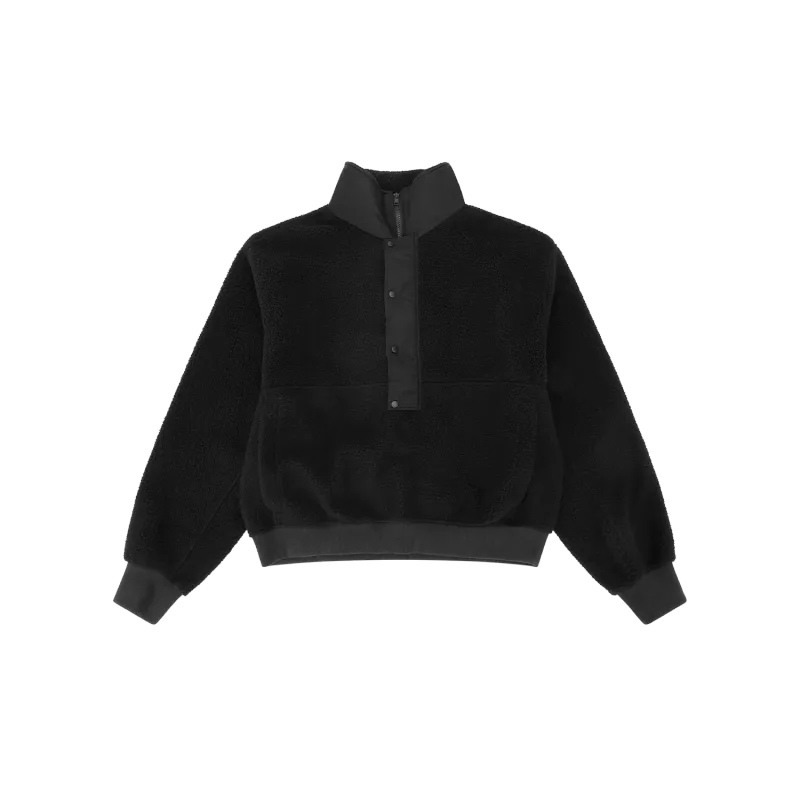 system-half-zip-fleece-onyx garment view