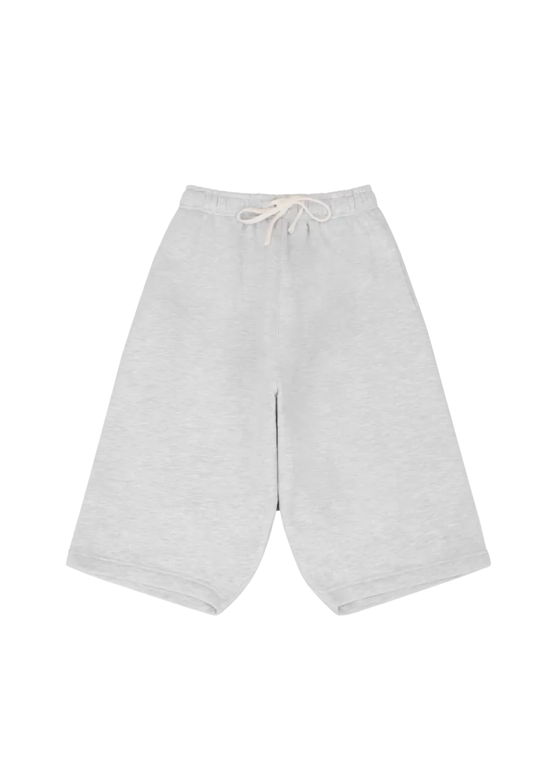 drop-short-heather-grey garment view